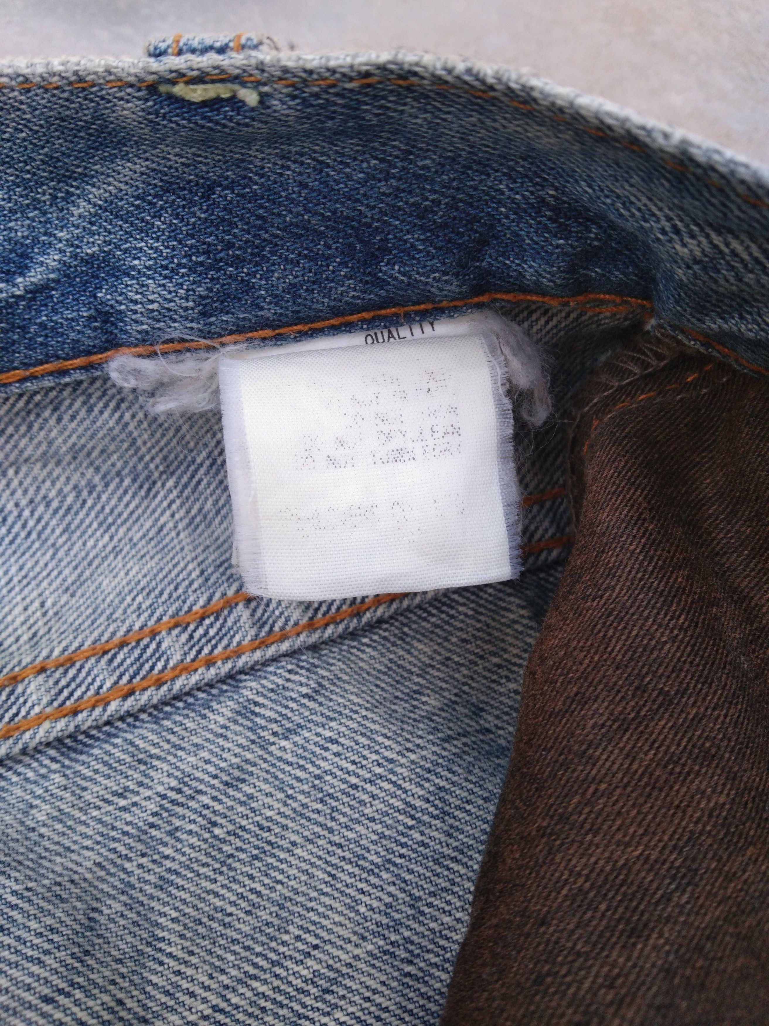 Japanese Brand × Vintage Vintage Japanese Brand Jeans Super Lovers Big Logo 33x30 Size US 33 - 10 Thumbnail