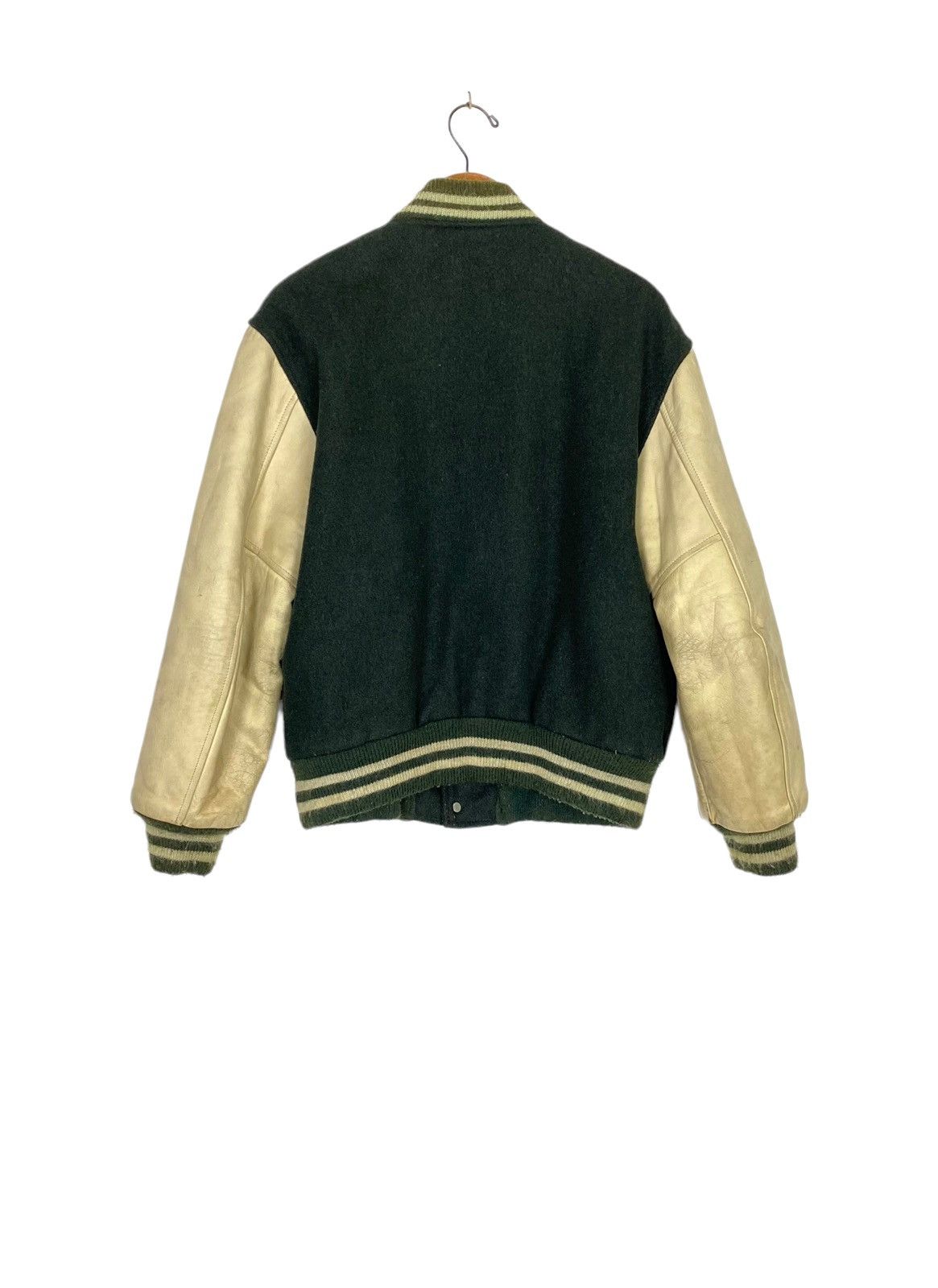Vintage Rare‼️ Vintage Butwin Letterman Varsity Wool Leather Jacket Size US M / EU 48-50 / 2 - 4 Thumbnail