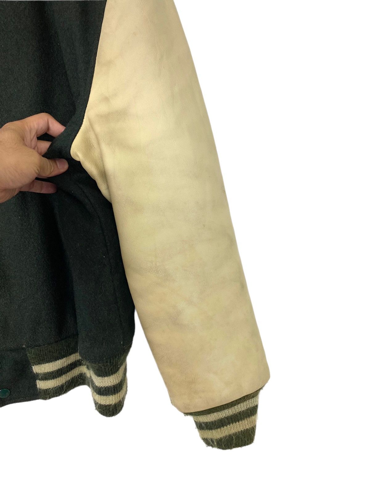 Vintage Rare‼️ Vintage Butwin Letterman Varsity Wool Leather Jacket Size US M / EU 48-50 / 2 - 8 Thumbnail