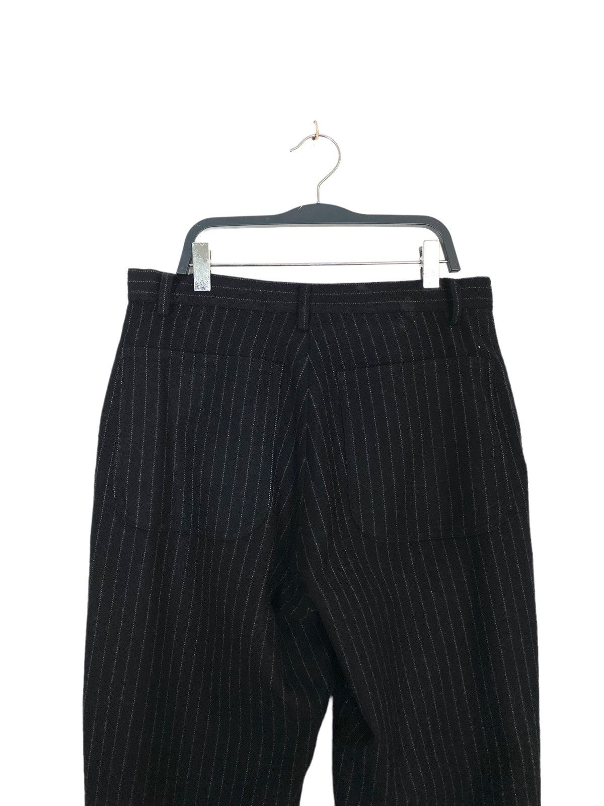 Comme des Garcons Black LAST DROP Vtg Comme des Garcons Black Wool Pants Stripe Size US 30 / EU 46 - 4 Thumbnail