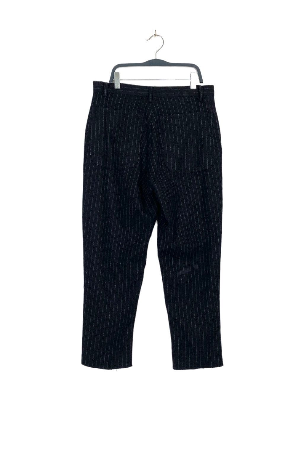 Comme des Garcons Black LAST DROP Vtg Comme des Garcons Black Wool Pants Stripe Size US 30 / EU 46 - 3 Thumbnail