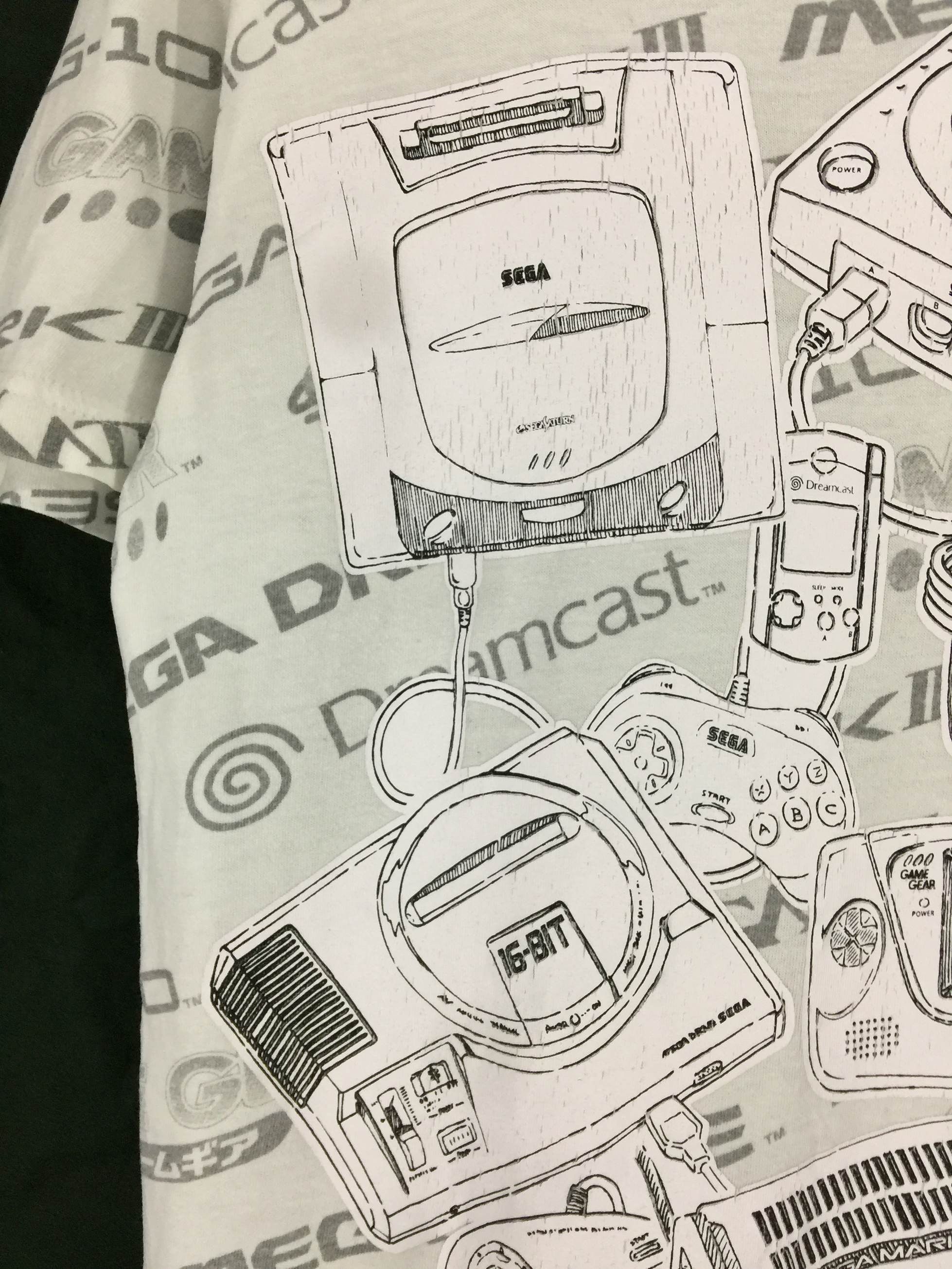 Playstation × Vintage Sega console vintage all over print shirt Size US M / EU 48-50 / 2 - 4 Thumbnail