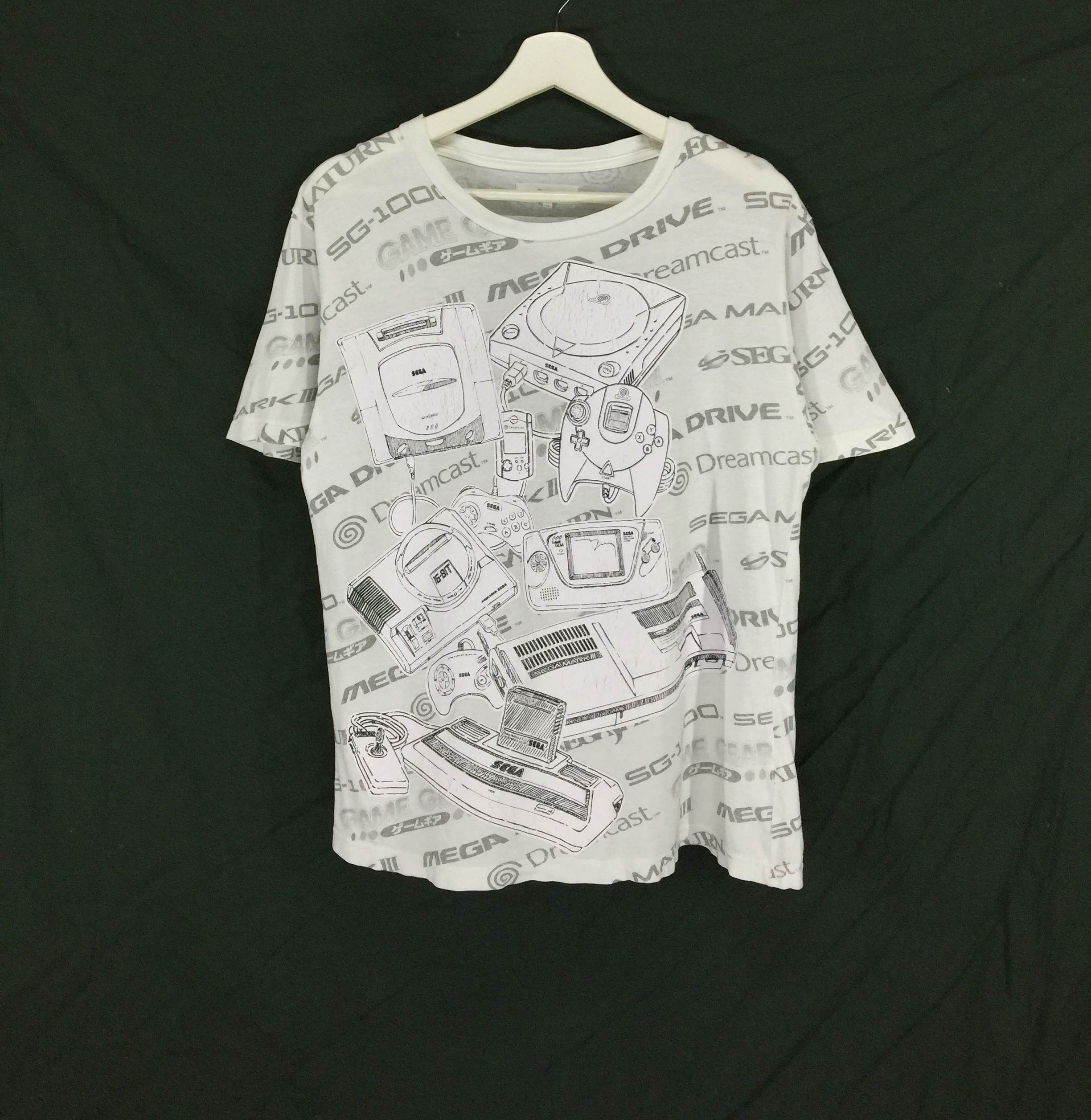 Playstation × Vintage Sega console vintage all over print shirt Size US M / EU 48-50 / 2 - 1 Thumbnail