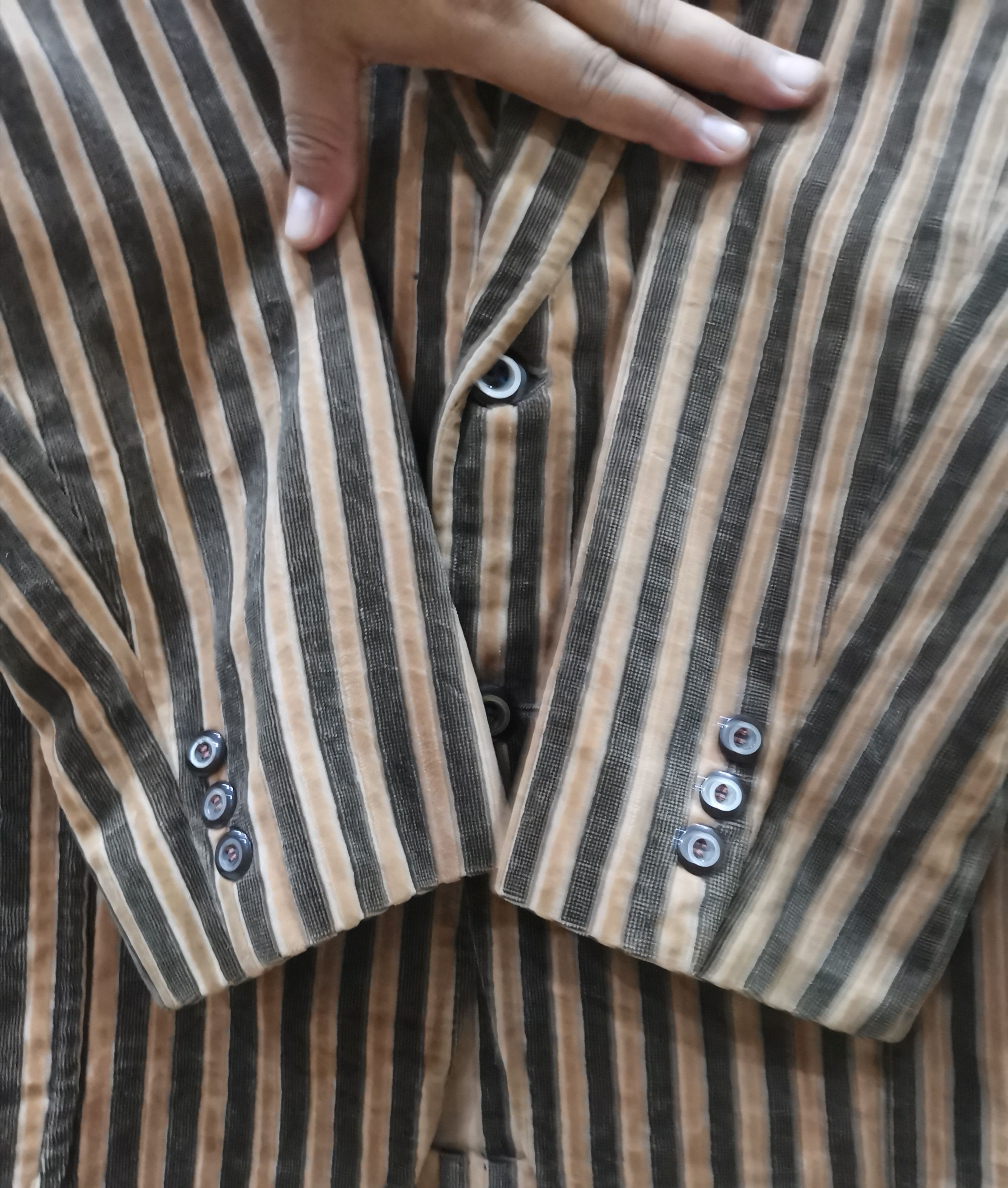 Japanese Brand Vintage Niedieck Brilliant Velvet Coat Size US L / EU 52-54 / 3 - 6 Thumbnail