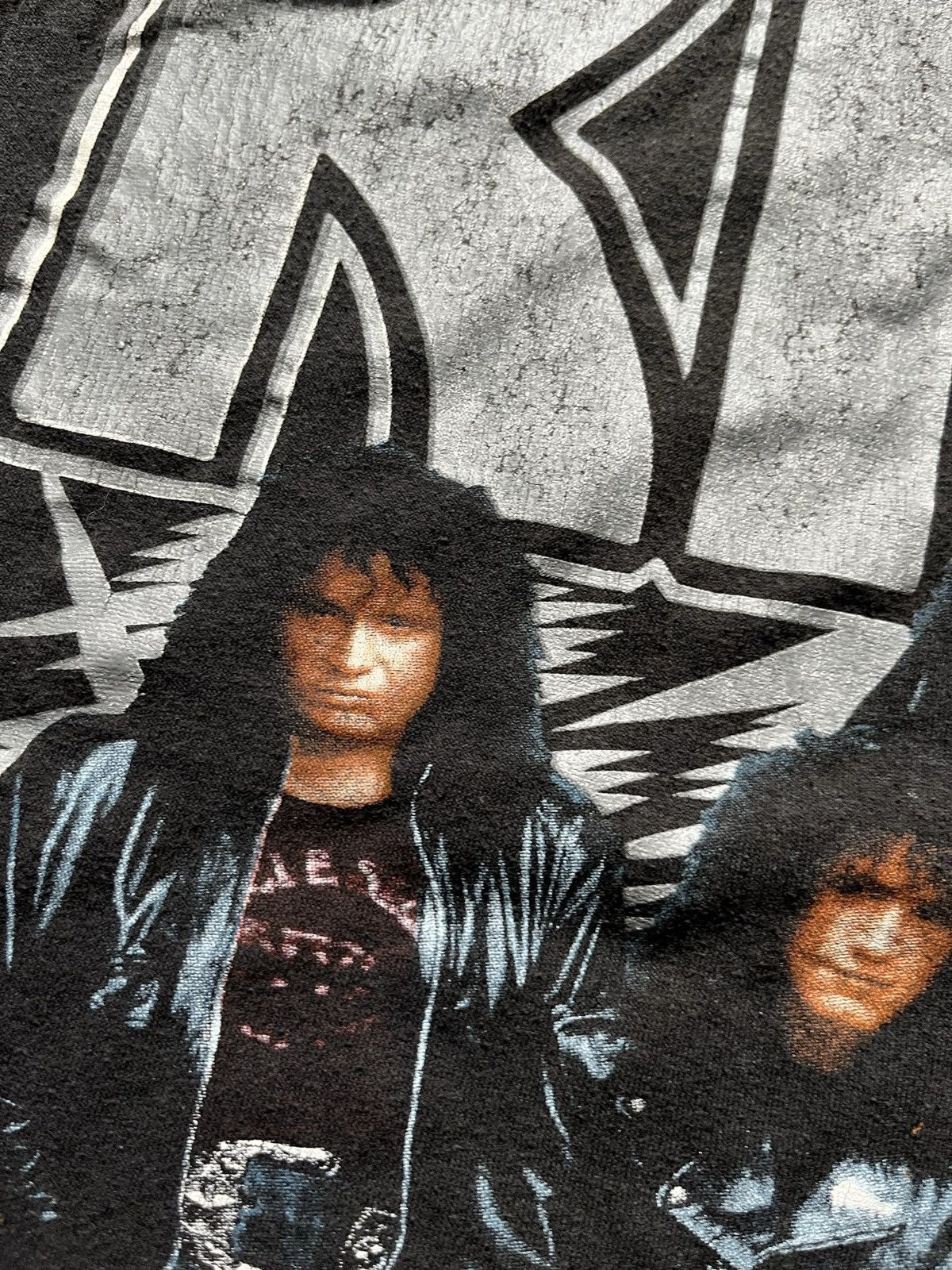 Vintage MEGA RARE 1990 Kiss 'Hot In The Shade World Tour' T-Shirt Size US L / EU 52-54 / 3 - 12 Thumbnail