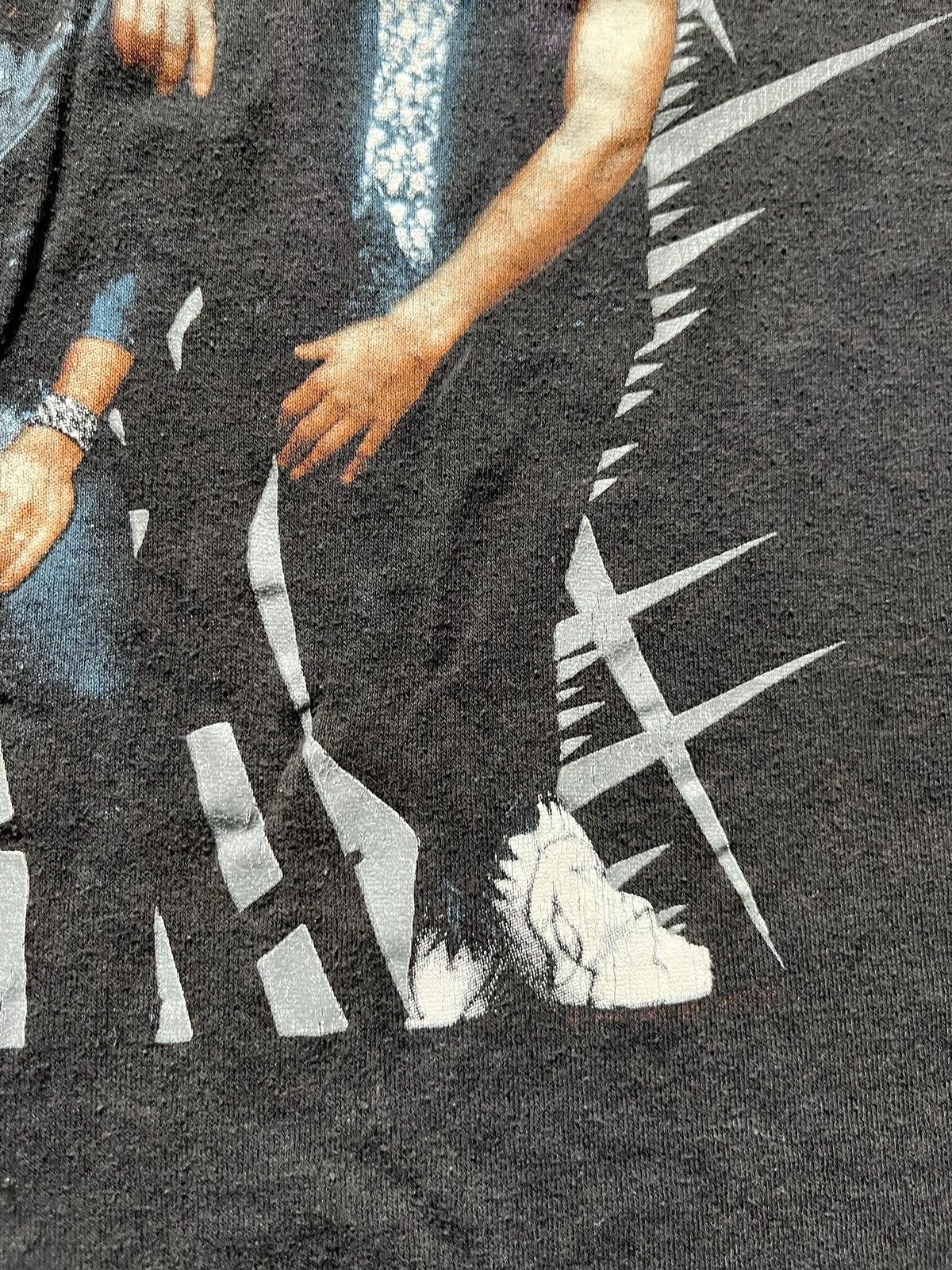 Vintage MEGA RARE 1990 Kiss 'Hot In The Shade World Tour' T-Shirt Size US L / EU 52-54 / 3 - 14 Thumbnail
