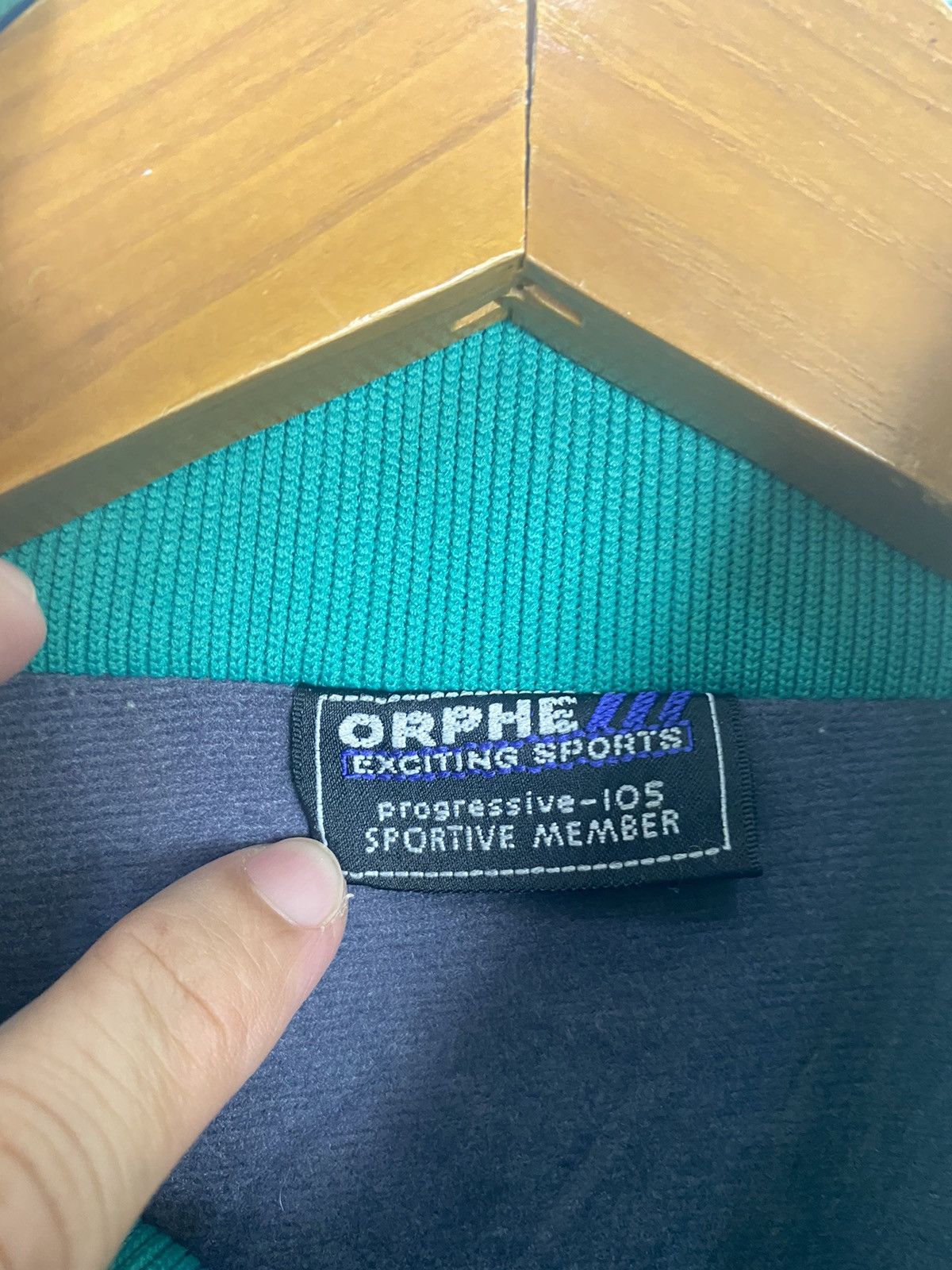 Japanese Brand Rare‼️Vintage Orphe Sport Bomber Jacket Size US L / EU 52-54 / 3 - 4 Thumbnail