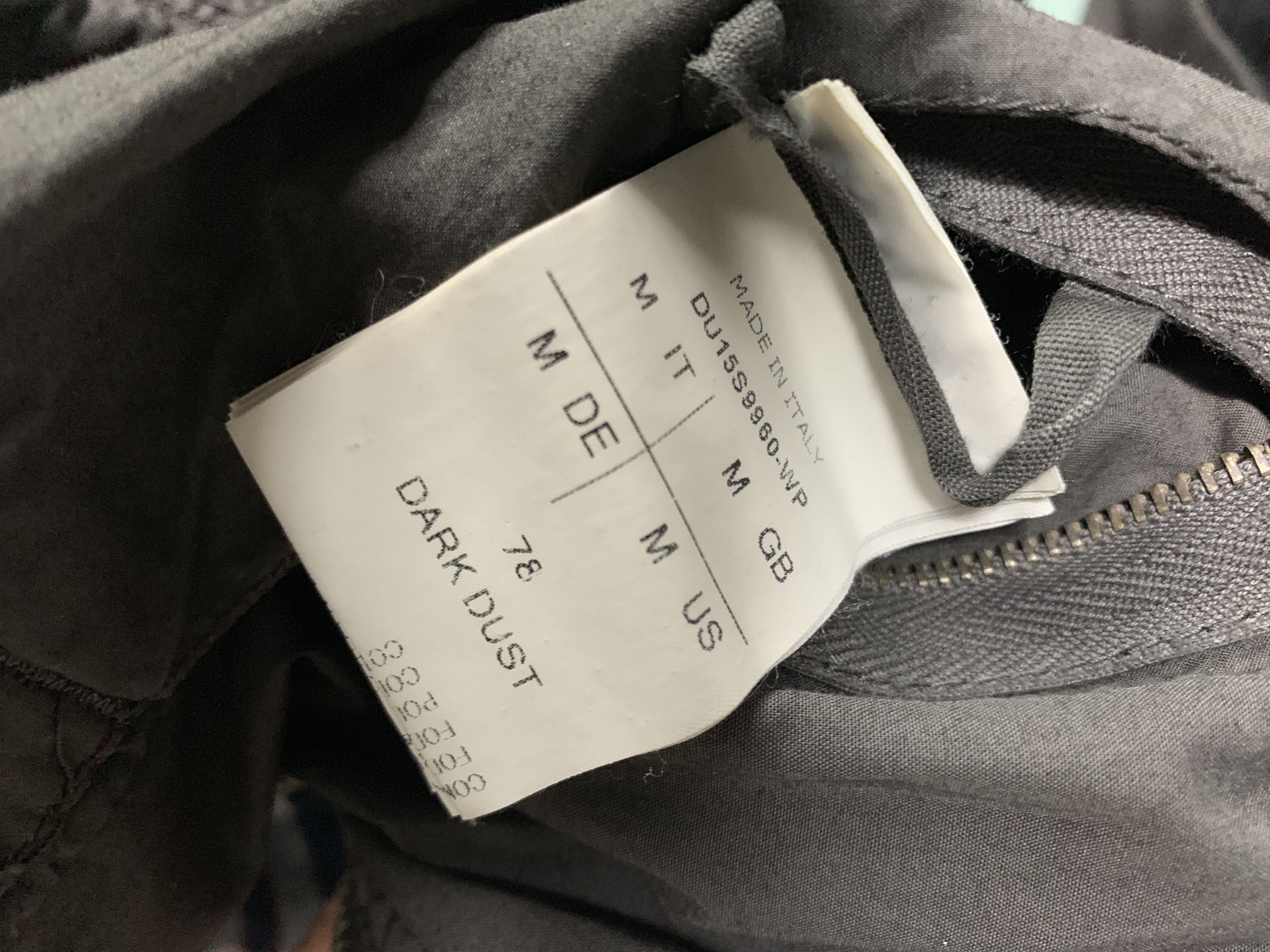 Rick Owens Drkshdw Coated Long Flight Bomber Jacket Size US M / EU 48-50 / 2 - 3 Thumbnail
