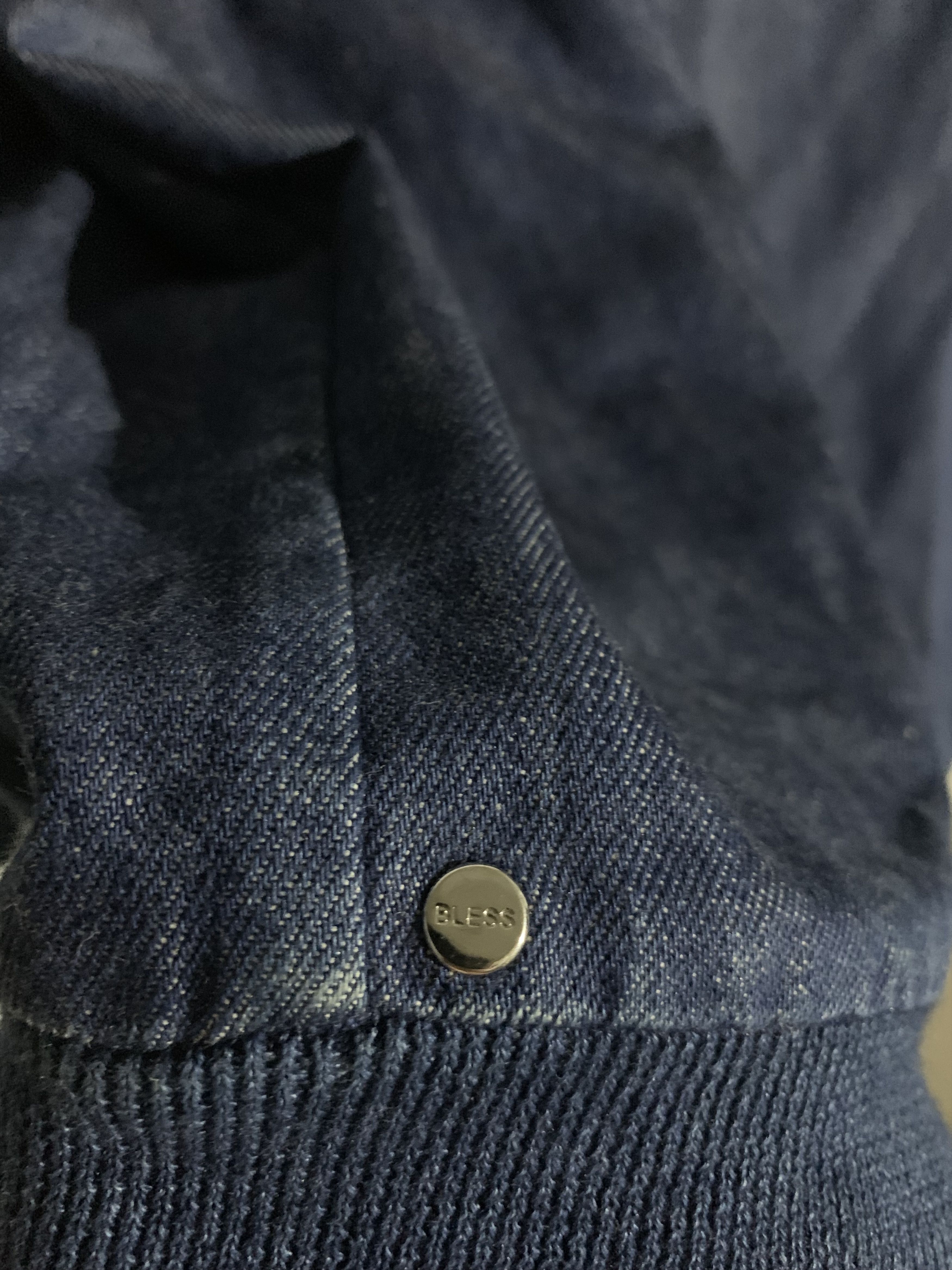 Bless Bless N°52 denim sweater Size US L / EU 52-54 / 3 - 3 Thumbnail