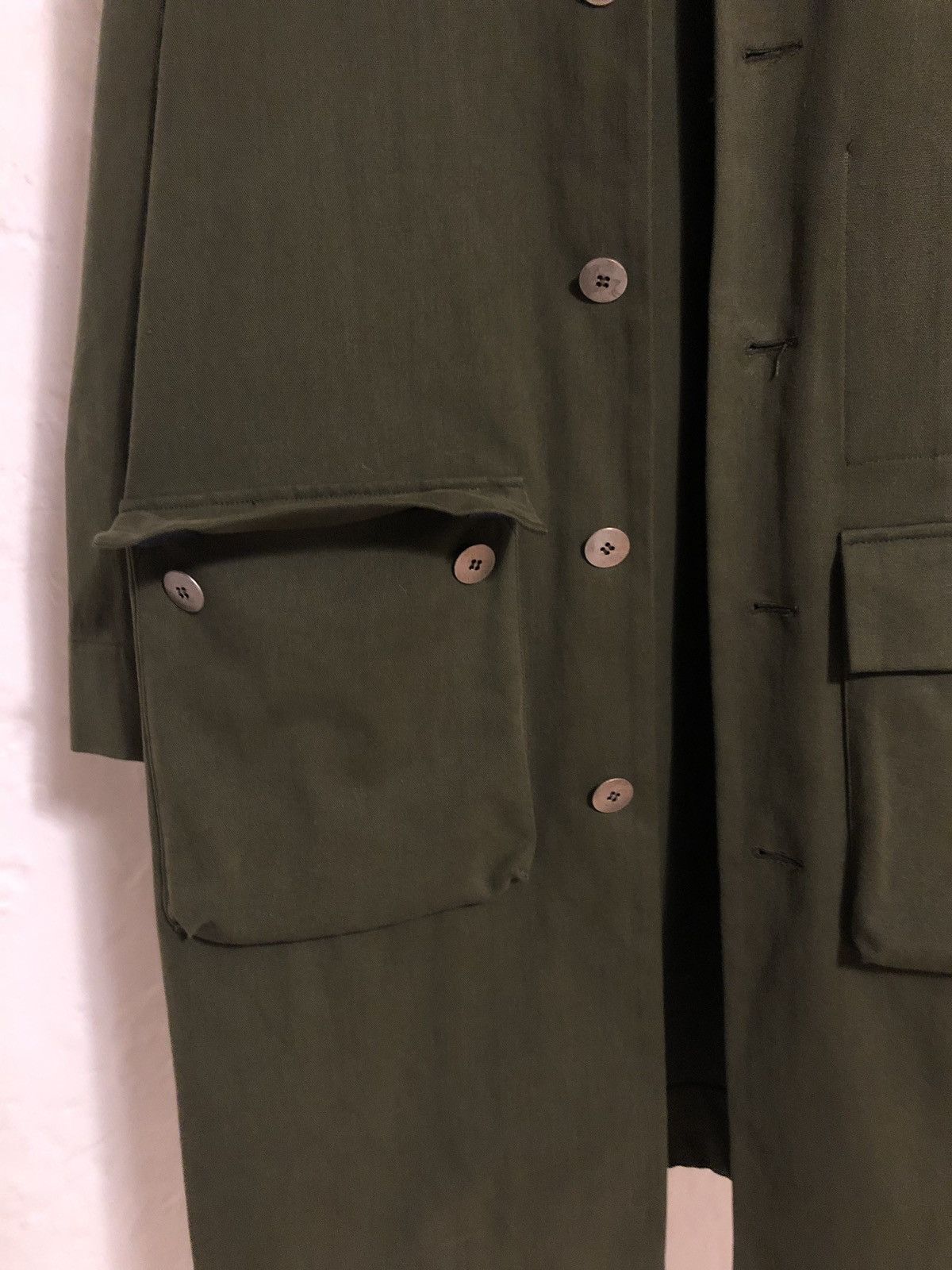 Toogood Photographer Coat In Green Calico Size US S / EU 44-46 / 1 - 2 Thumbnail