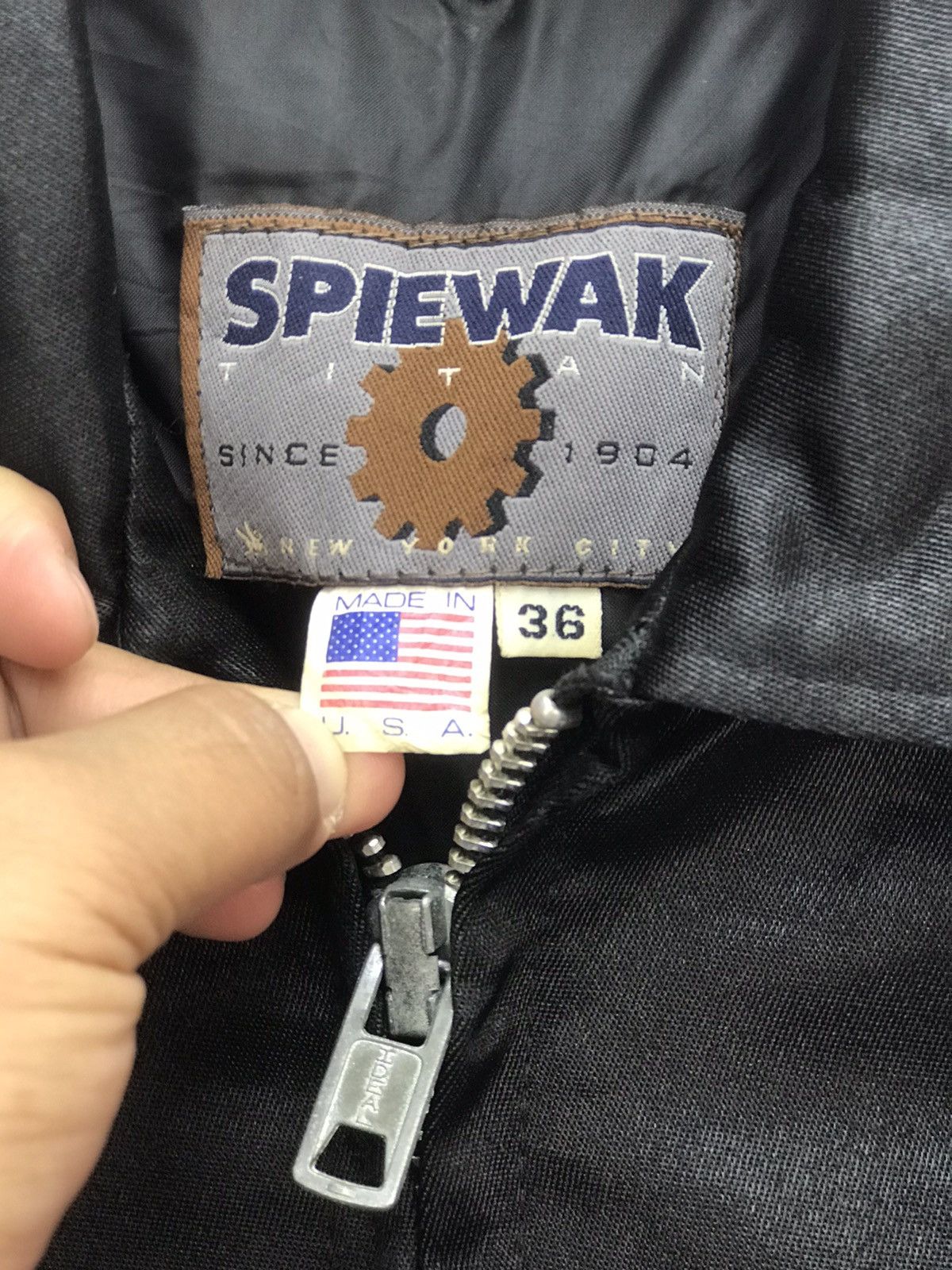 Vintage Vintage Made In Usa Bomber Jacket by Spiewak Size US M / EU 48-50 / 2 - 2 Thumbnail