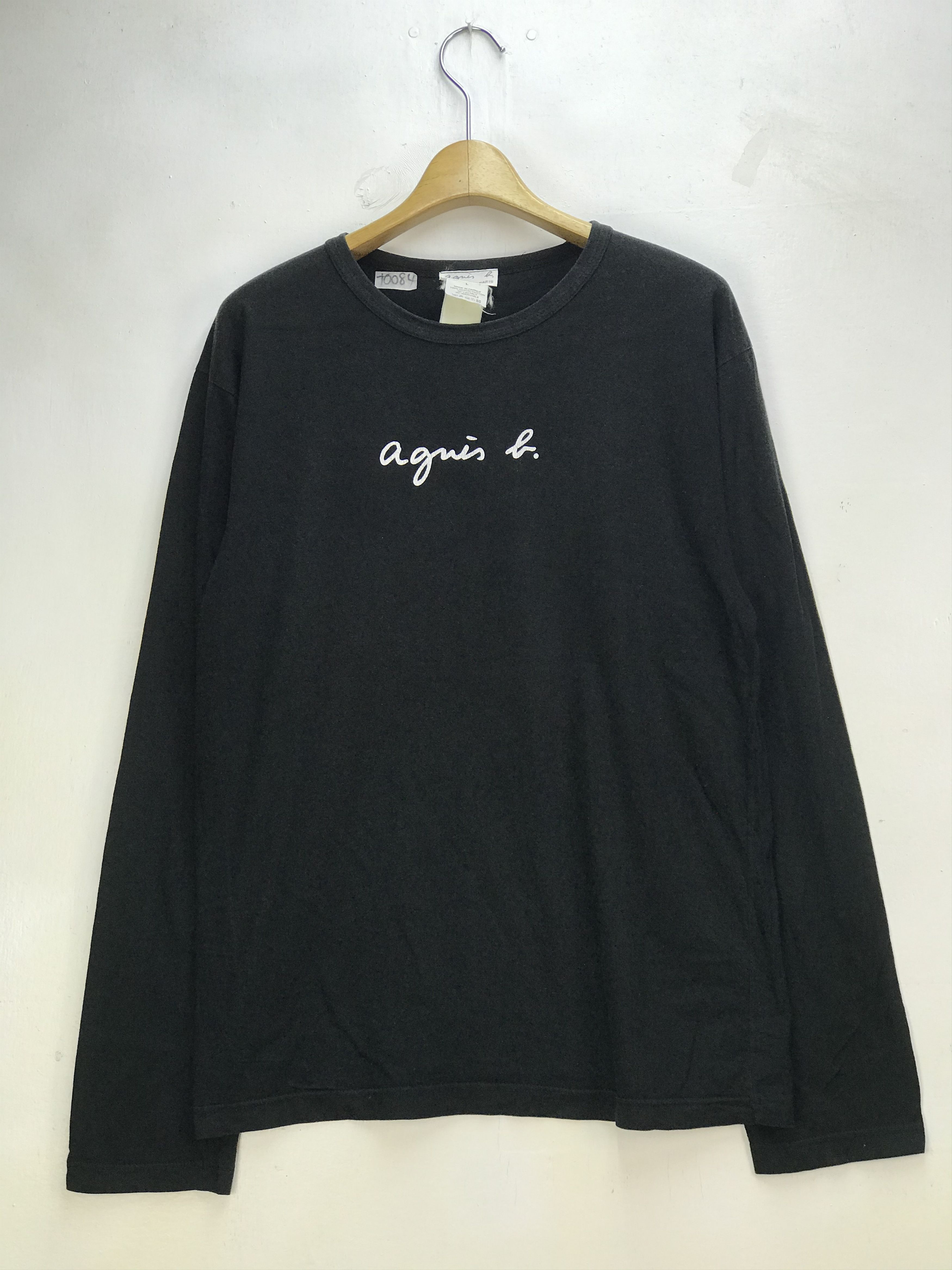 agnes b. AGNES B. SPELLOUT LONG SLEEVE SHIRT Size US L / EU 52-54 / 3 - 1 Thumbnail