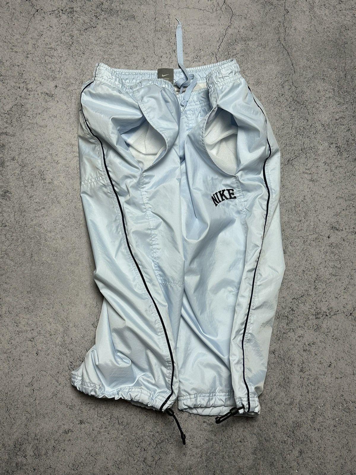 Nike × Vintage 🩵Vintage Nike Track Breeches Shorts Y2K Size US 34 / EU 50 - 7 Thumbnail