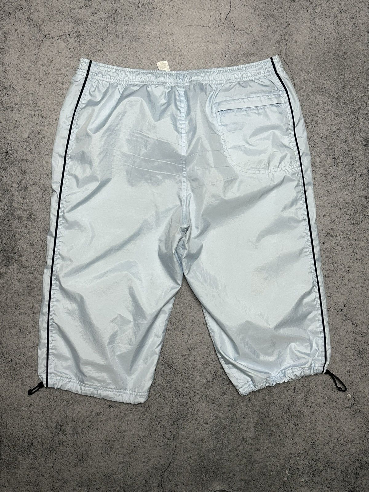 Nike × Vintage 🩵Vintage Nike Track Breeches Shorts Y2K Size US 34 / EU 50 - 8 Thumbnail