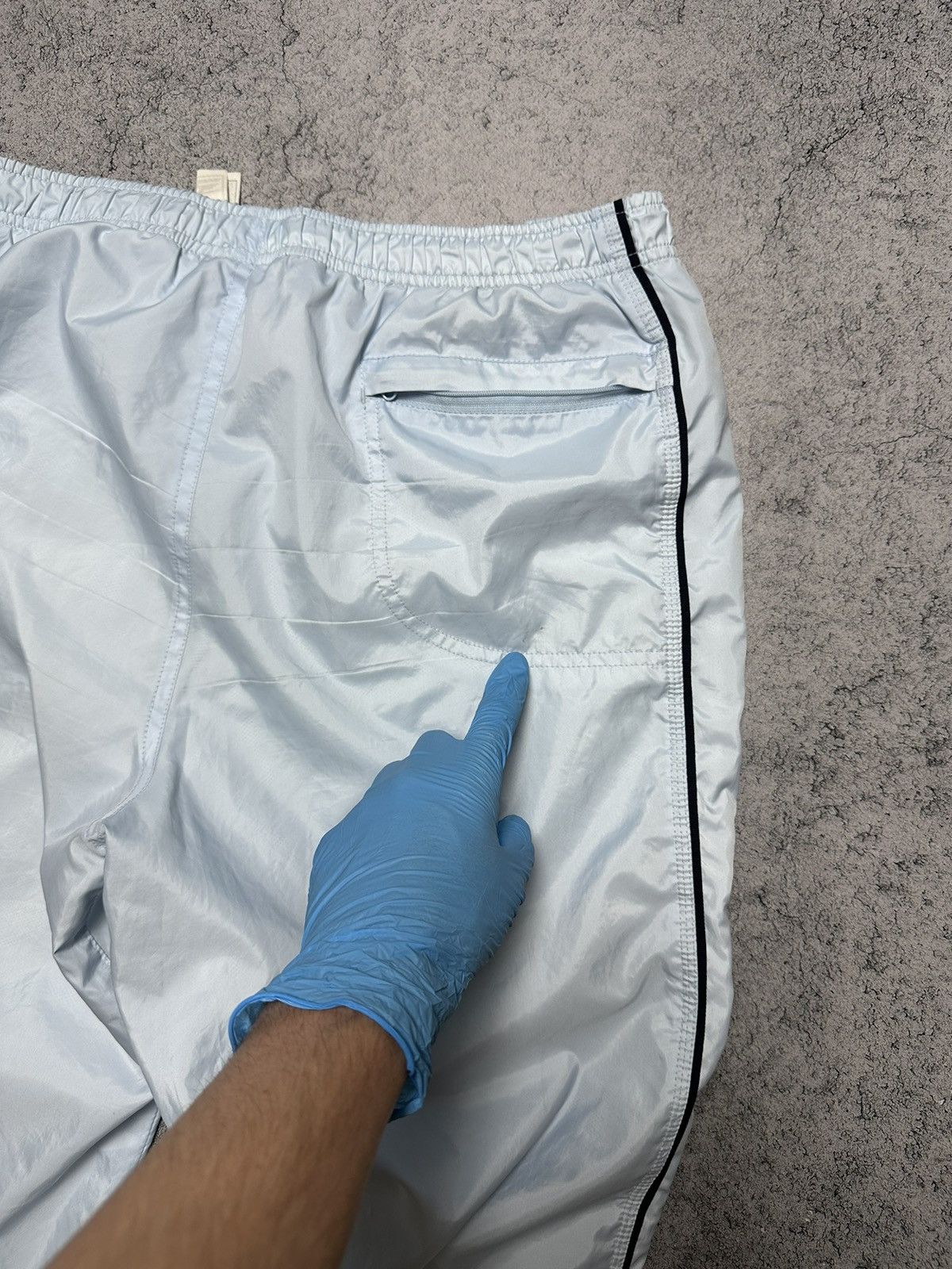 Nike × Vintage 🩵Vintage Nike Track Breeches Shorts Y2K Size US 34 / EU 50 - 12 Thumbnail