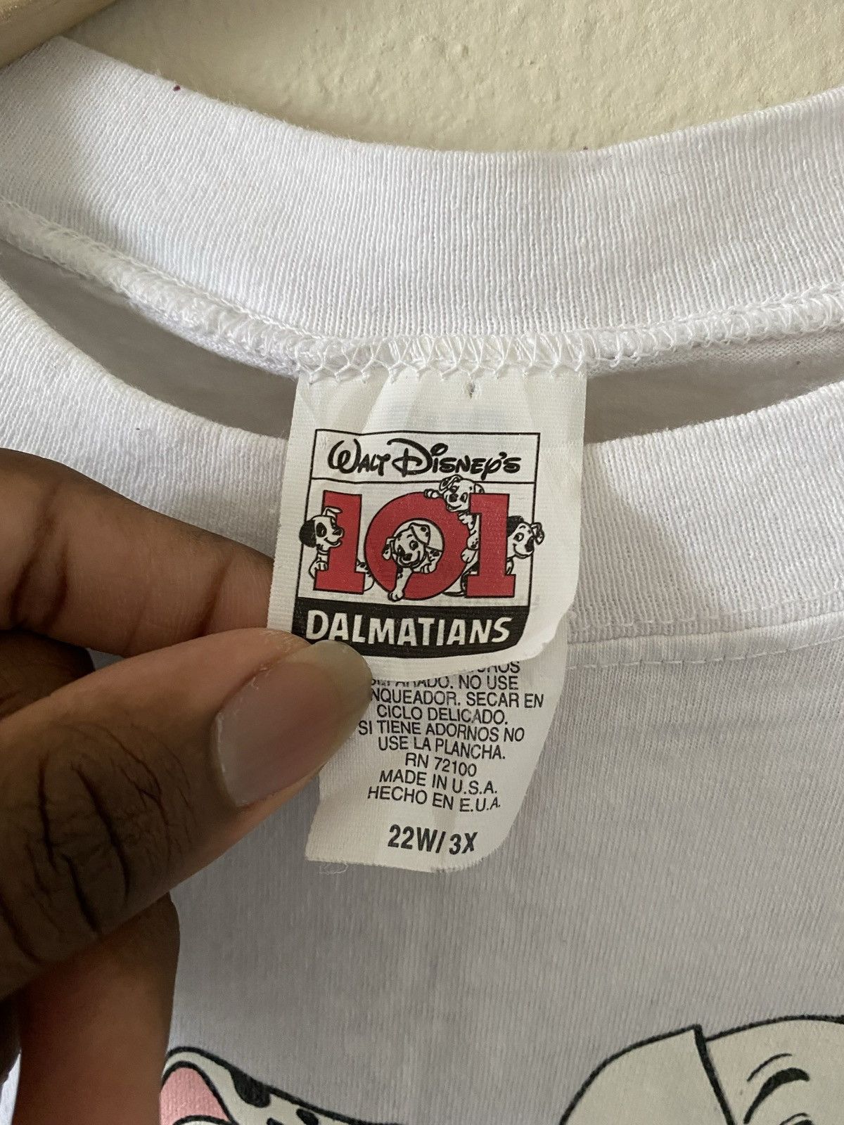 Vintage Vintage 101 Disney Dalmatians T shirt Size US XXL / EU 58 / 5 - 2 Thumbnail