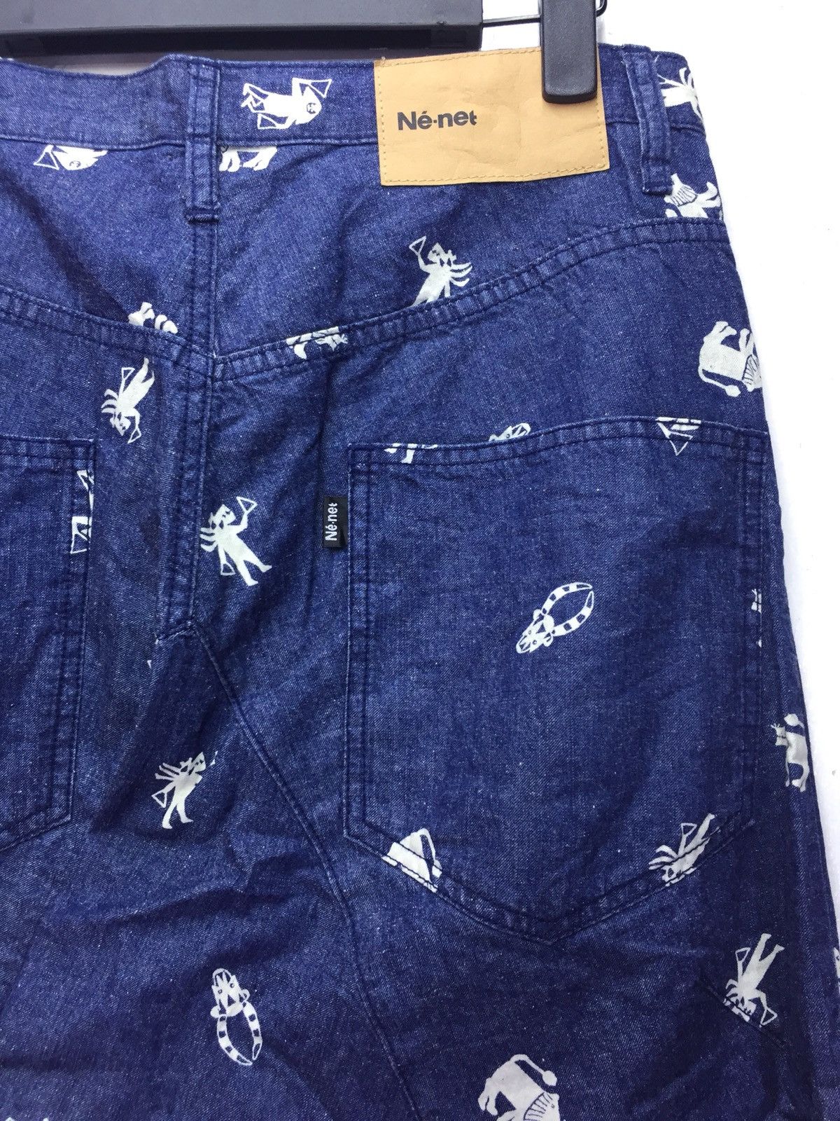 Issey Miyake Ne-Net Issey Miyake Low Rise Full Print Pants Size US 30 / EU 46 - 6 Thumbnail