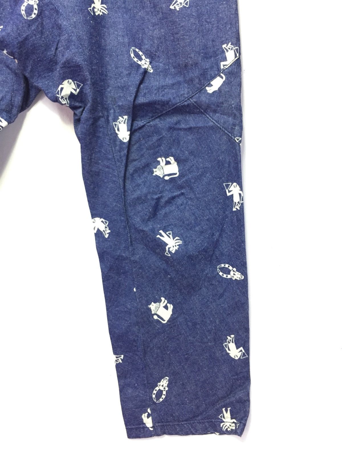 Issey Miyake Ne-Net Issey Miyake Low Rise Full Print Pants Size US 30 / EU 46 - 3 Thumbnail