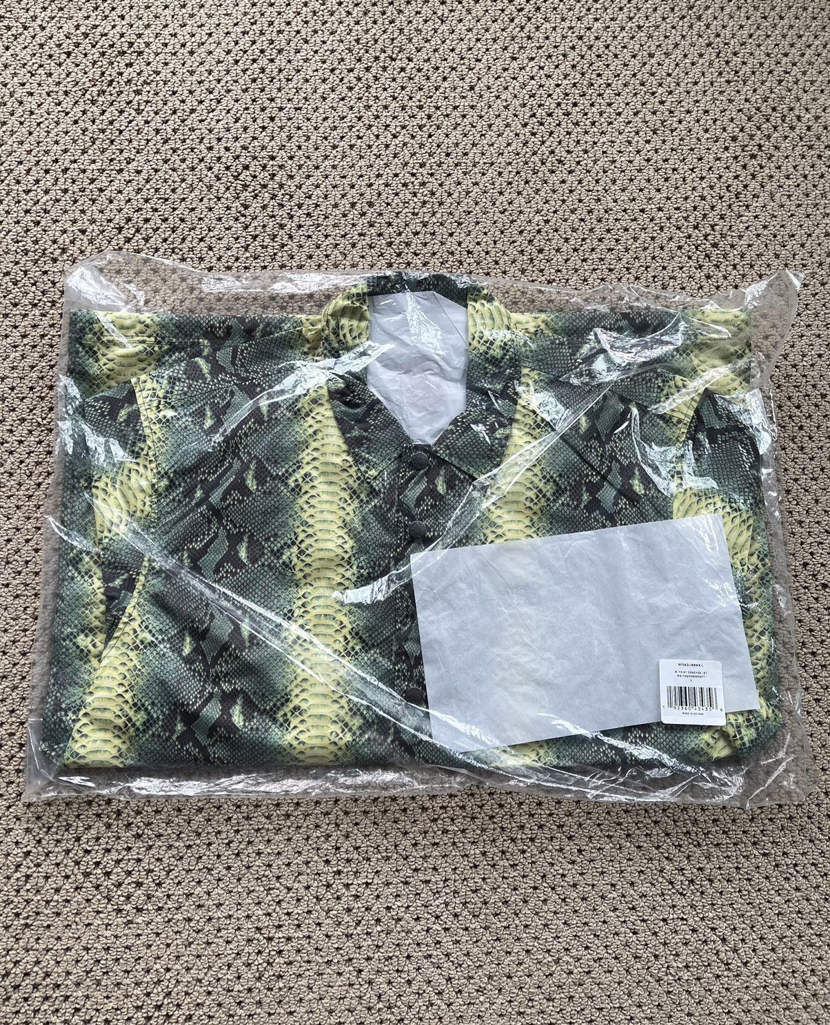 Supreme × The North Face SS18 Snakeskin Taped Seam Coaches Jacket Size US L / EU 52-54 / 3 - 3 Thumbnail