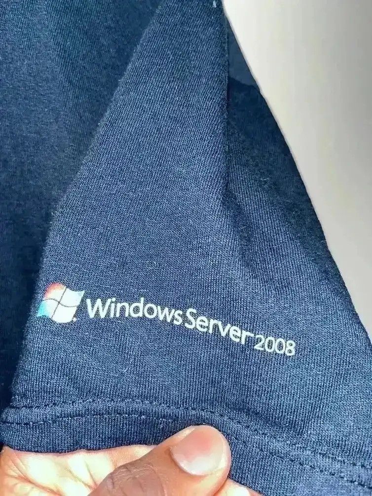 Vintage Vintage Windows Server 2008 Shirt Size US XL / EU 56 / 4 - 3 Thumbnail