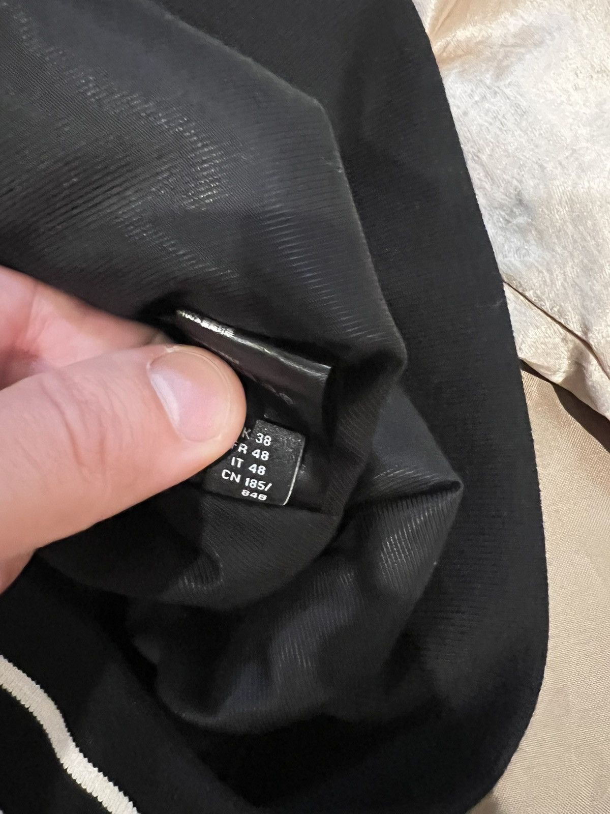 Amiri Amiri Men's Black Satin Flames Souvenir Jacket size M $3500 Size US M / EU 48-50 / 2 - 6 Thumbnail