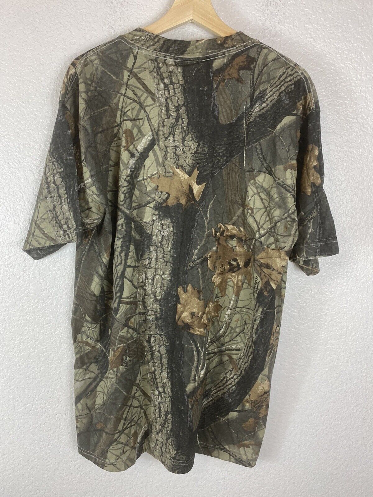 Vintage *RARE* Vintage Jeff Gordon #24 RealTree Camo Nascar T-Shirt Size US XL / EU 56 / 4 - 4 Thumbnail