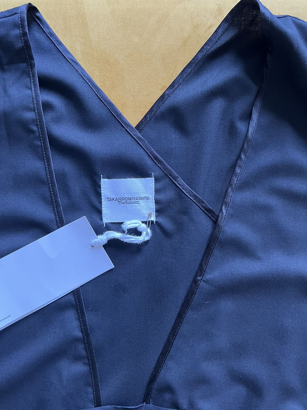 Takahiromiyashita The Soloist. Waistcoat, IT48 (tagged IT50), self-tie, made in Japan Size 38R - 9 Thumbnail