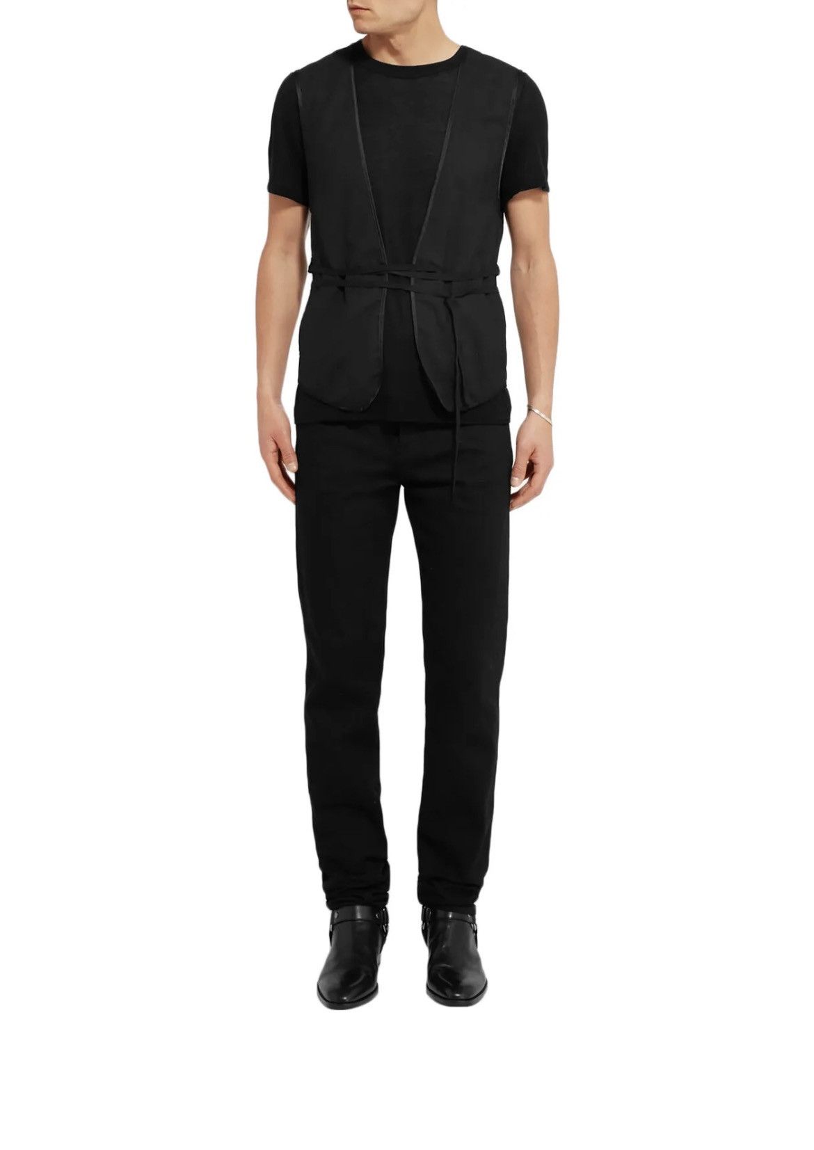 Takahiromiyashita The Soloist. Waistcoat, IT48 (tagged IT50), self-tie, made in Japan Size 38R - 17 Thumbnail