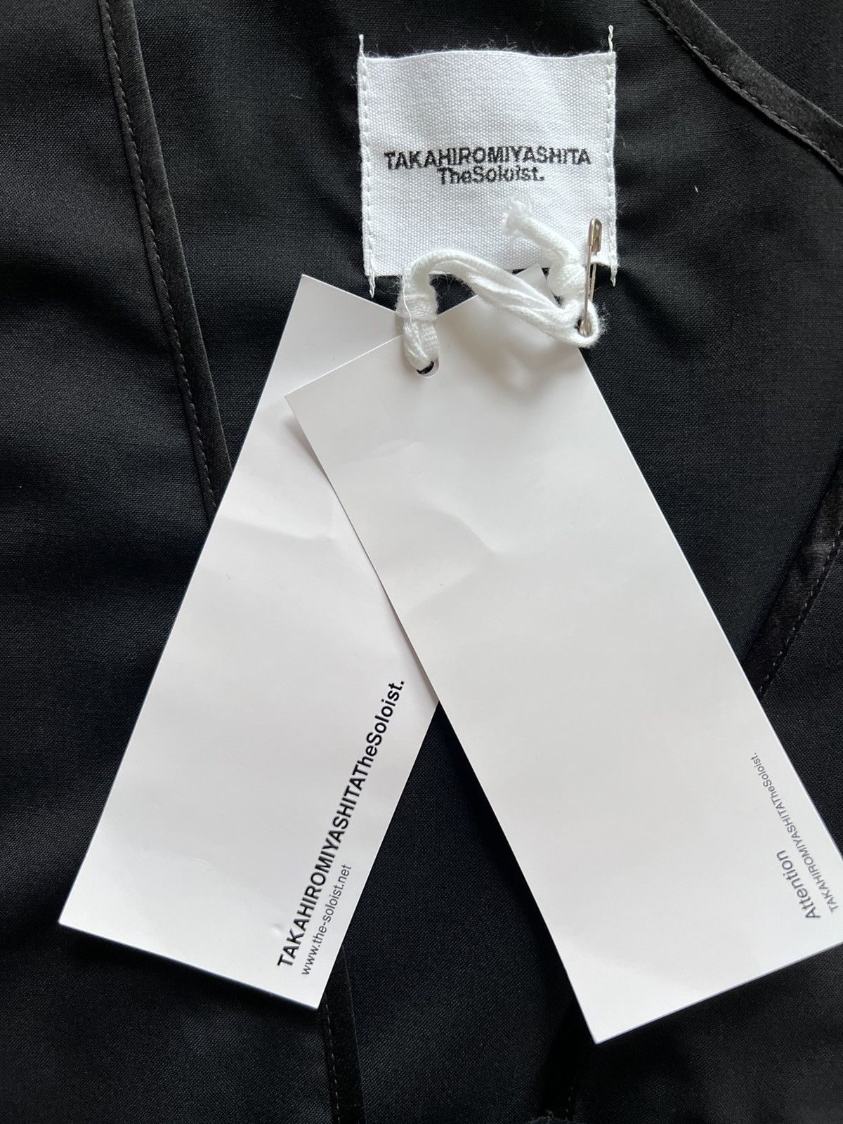 Takahiromiyashita The Soloist. Waistcoat, IT48 (tagged IT50), self-tie, made in Japan Size 38R - 19 Thumbnail