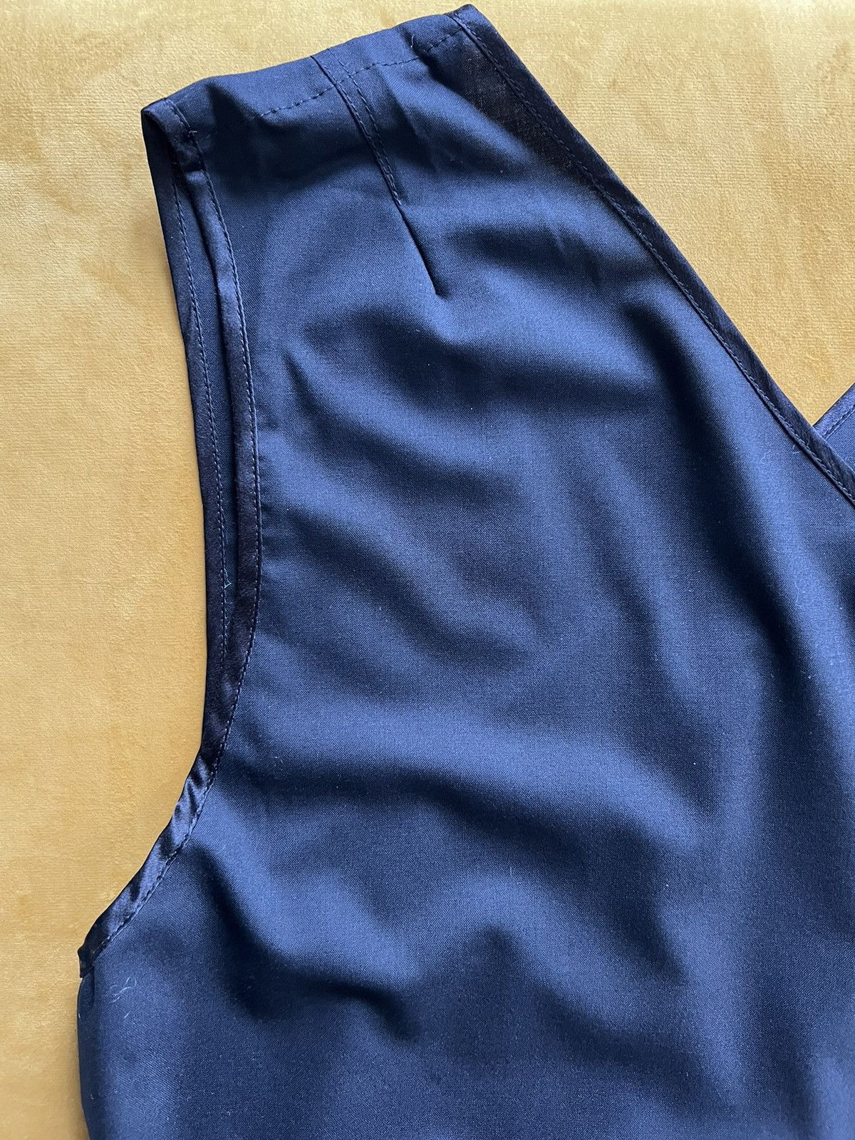 Takahiromiyashita The Soloist. Waistcoat, IT48 (tagged IT50), self-tie, made in Japan Size 38R - 13 Thumbnail