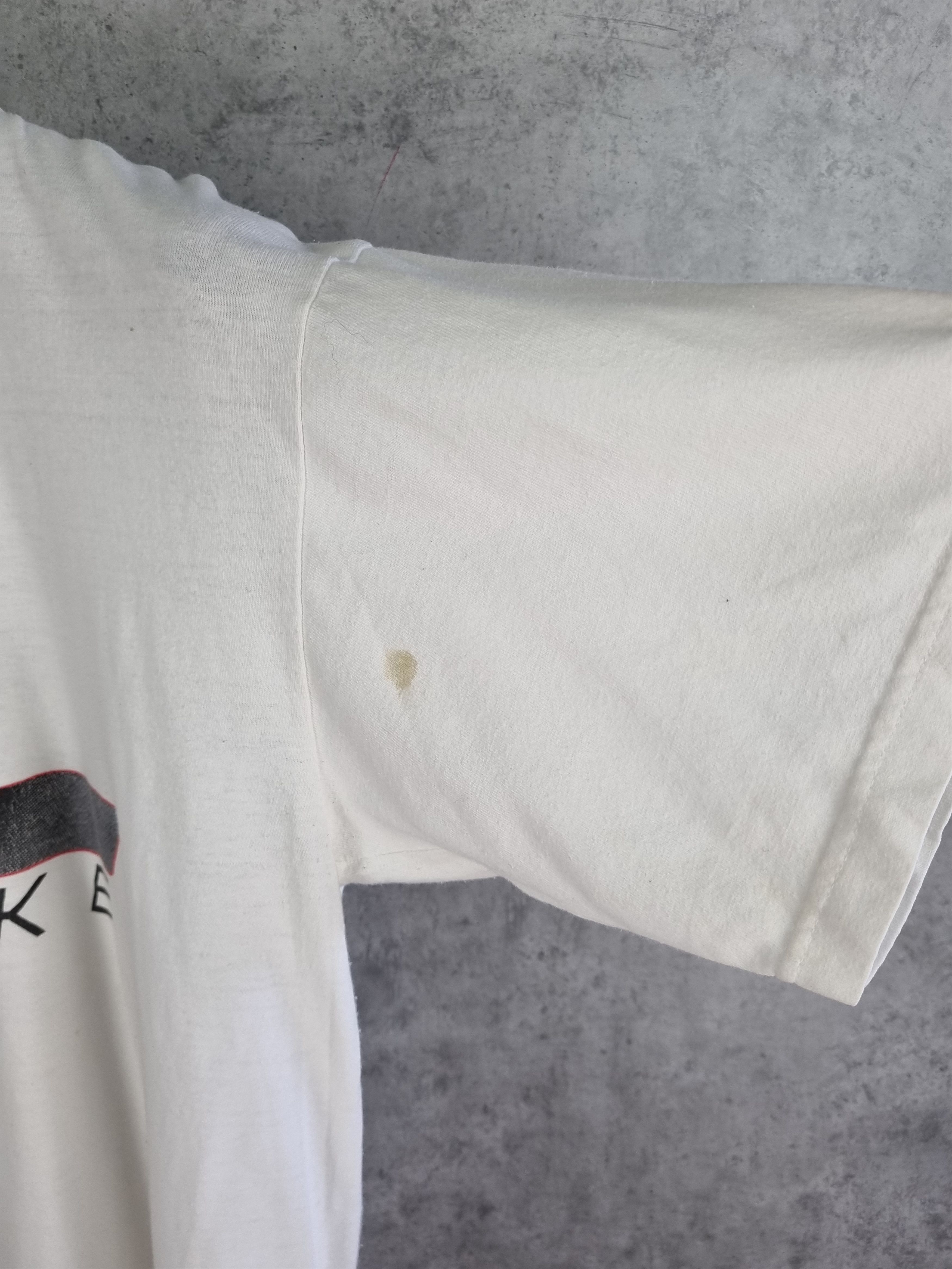 Nike × Vintage Single stitch 90s Nike Logo on Chest Vintage tee shirt Size US L / EU 52-54 / 3 - 9 Thumbnail