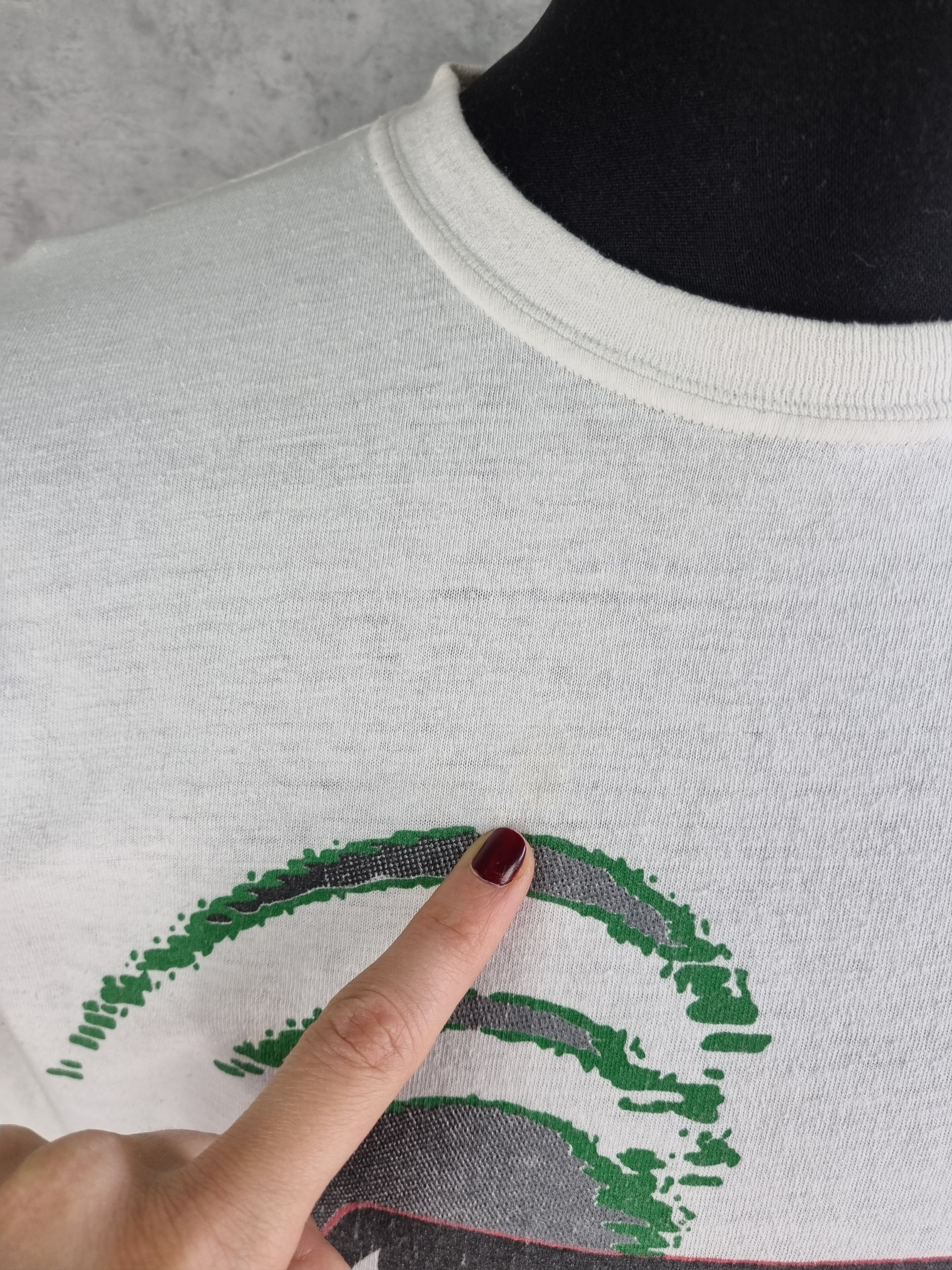 Nike × Vintage Single stitch 90s Nike Logo on Chest Vintage tee shirt Size US L / EU 52-54 / 3 - 11 Thumbnail