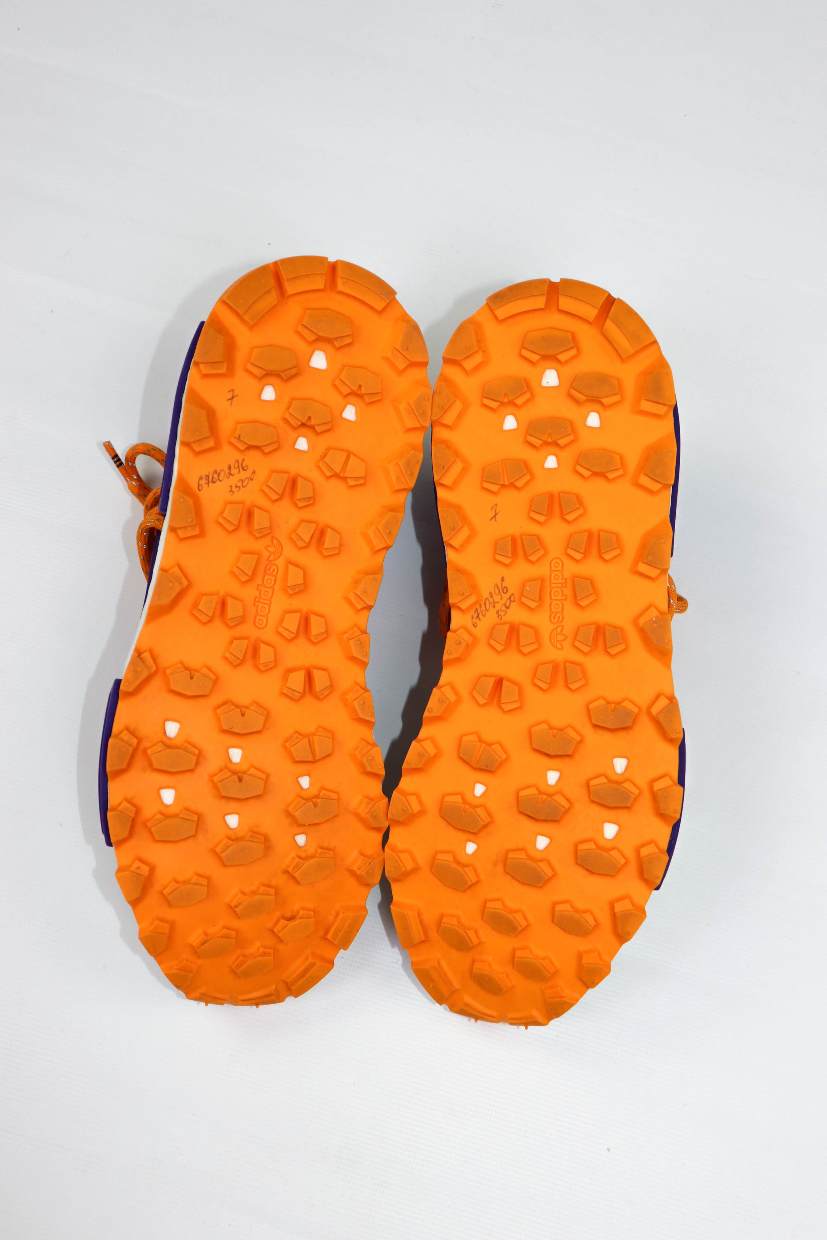 Adidas × Pharrell Pharell Adidas NMD Human Race Trail Solar Pack Sneakers Size US 9 / EU 42 - 16 Thumbnail