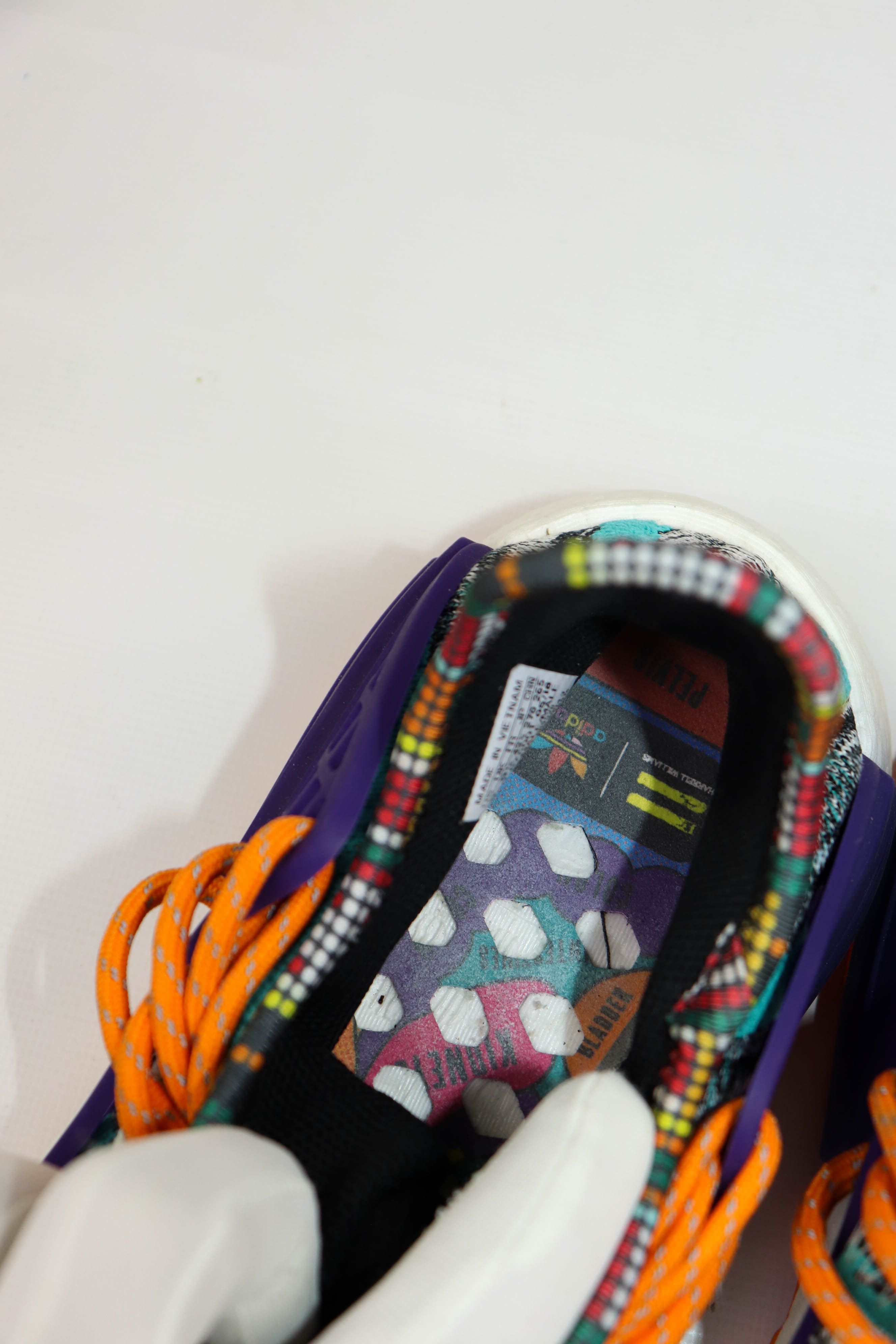 Adidas × Pharrell Pharell Adidas NMD Human Race Trail Solar Pack Sneakers Size US 9 / EU 42 - 13 Thumbnail