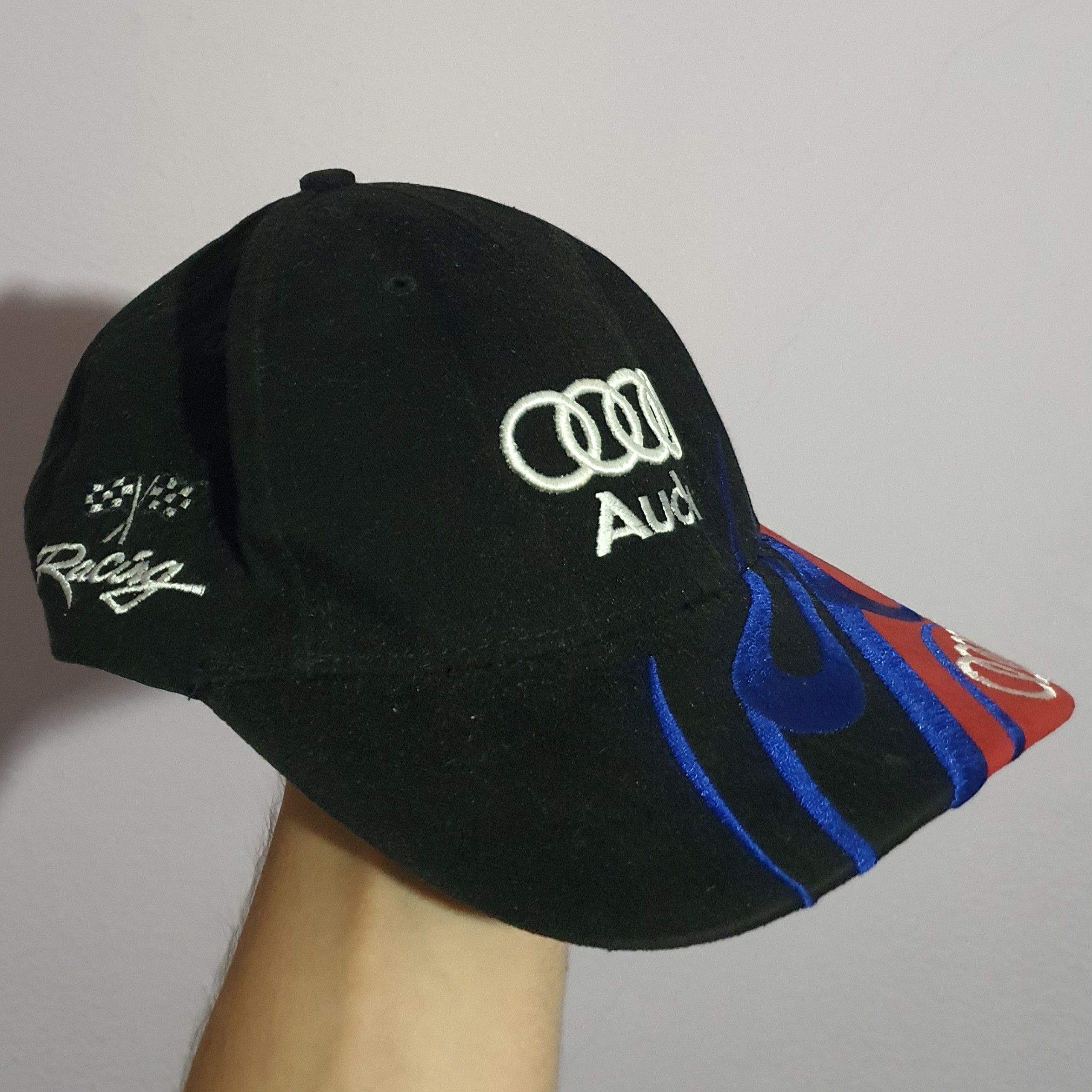 Audi × Vintage Audi Vintage Flames Hat Size ONE SIZE - 3 Thumbnail