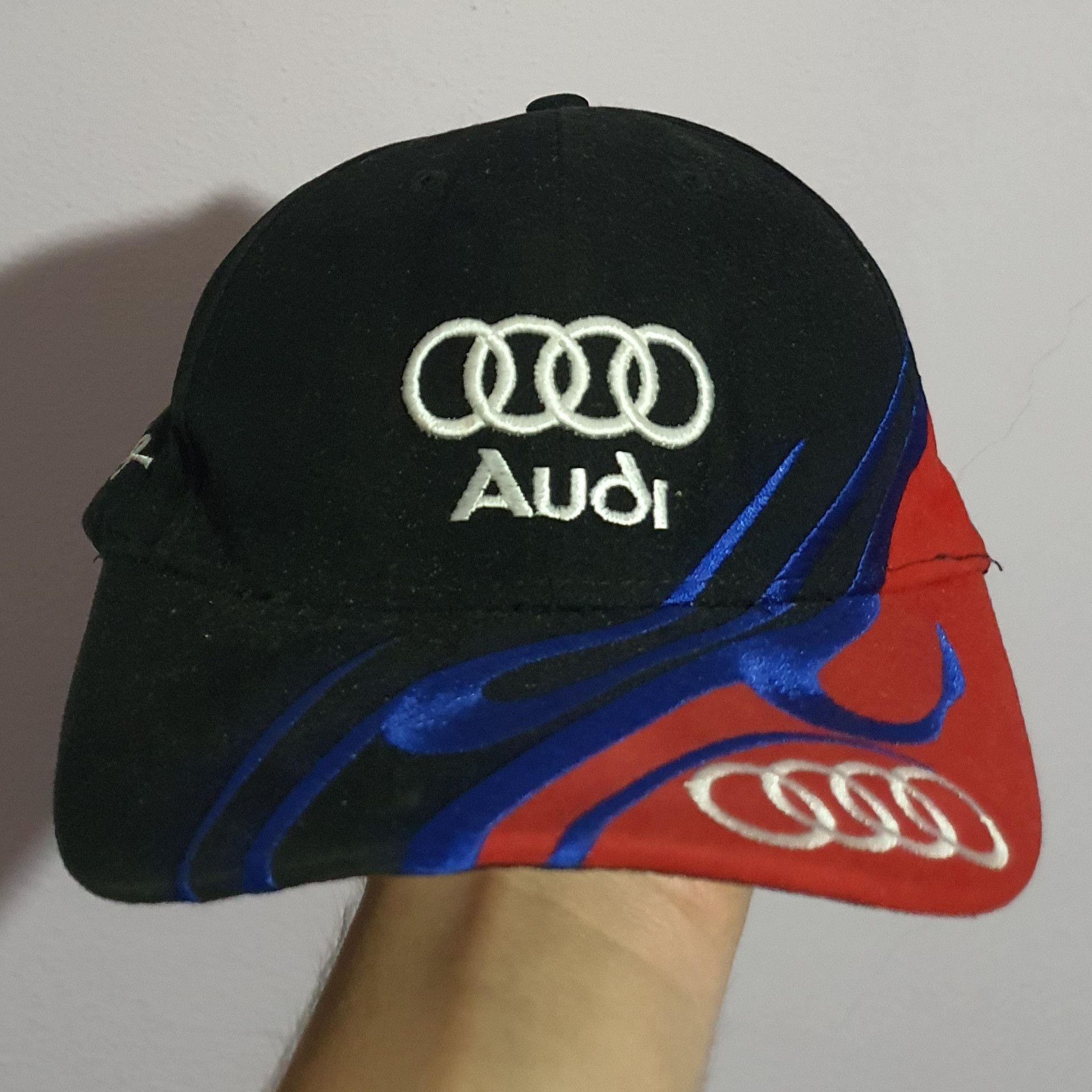 Audi × Vintage Audi Vintage Flames Hat Size ONE SIZE - 1 Thumbnail