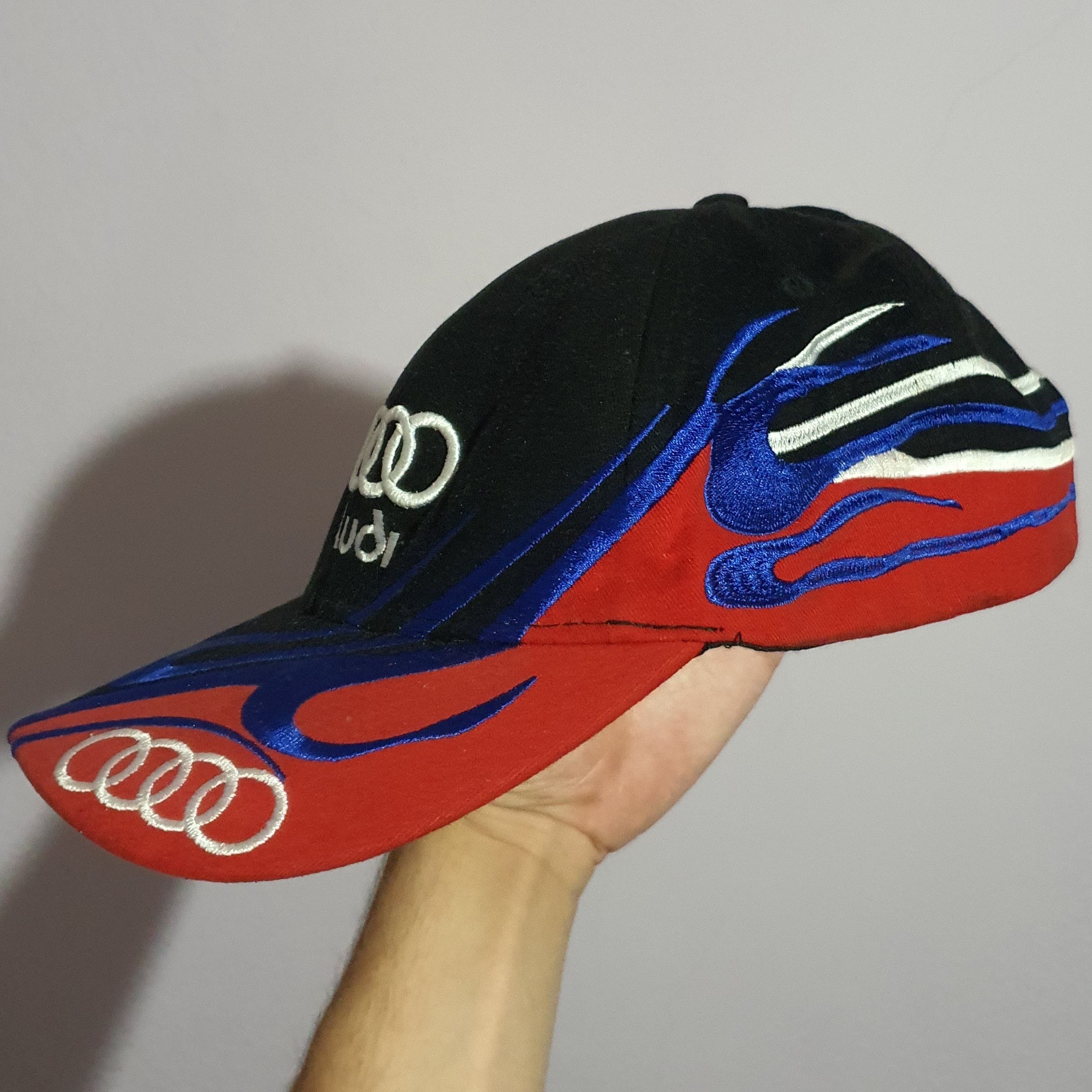 Audi × Vintage Audi Vintage Flames Hat Size ONE SIZE - 2 Thumbnail