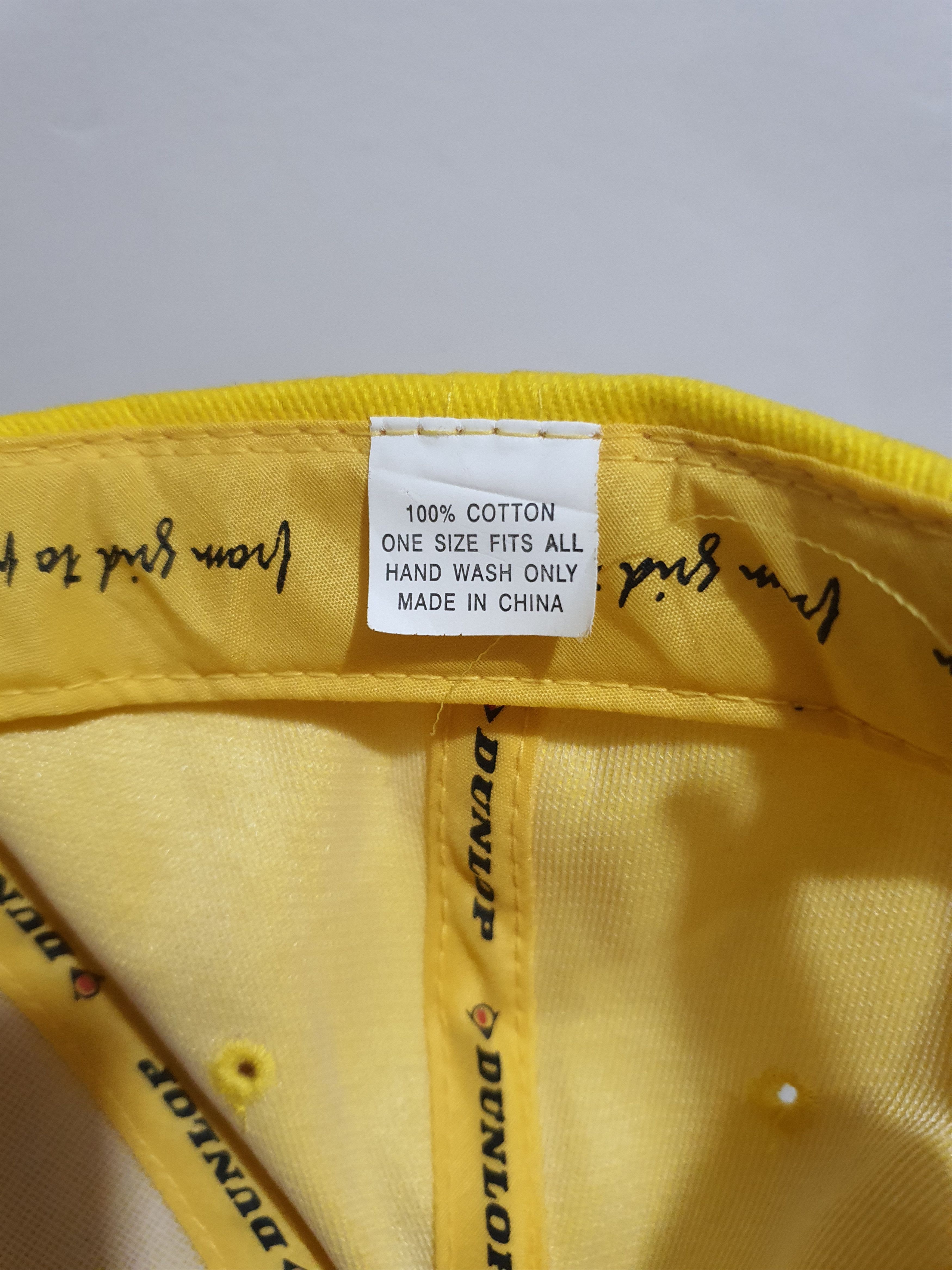 Dunlop × Vintage Dunlop Yellow Hat Size ONE SIZE - 5 Thumbnail