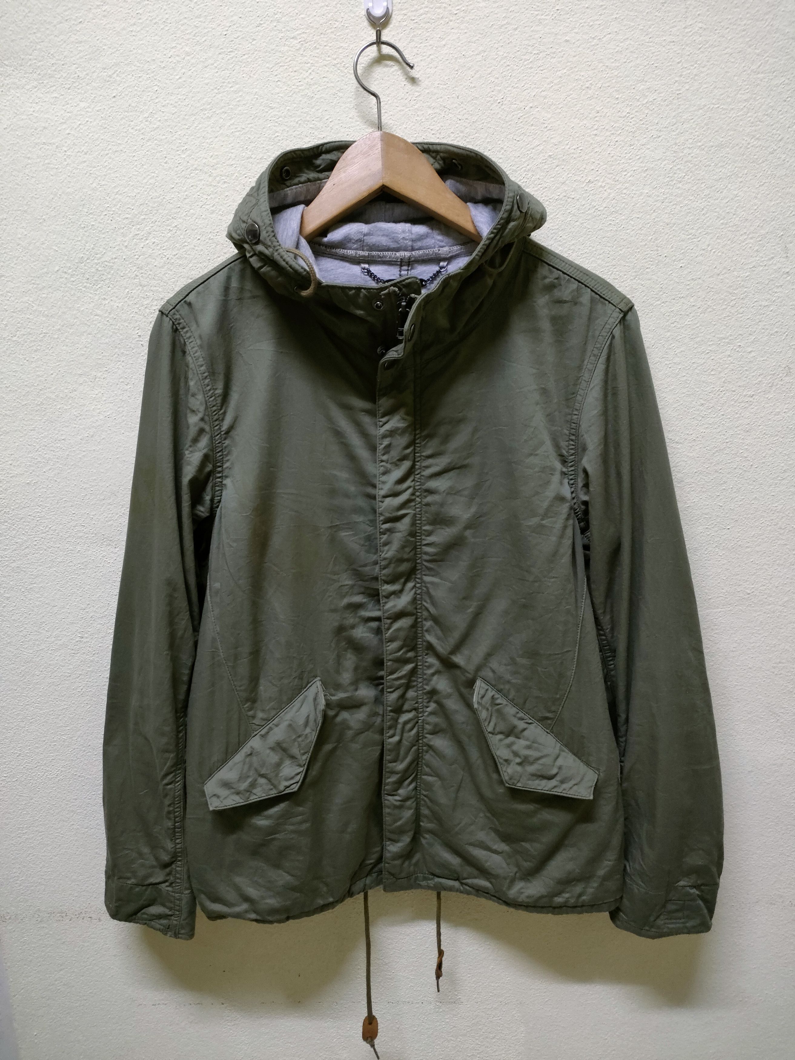 Nigel Cabourn × monkey time 🔥 Steals 🔥 Monkey Time Military Style Jacket Size US S / EU 44-46 / 1 - 1 Thumbnail