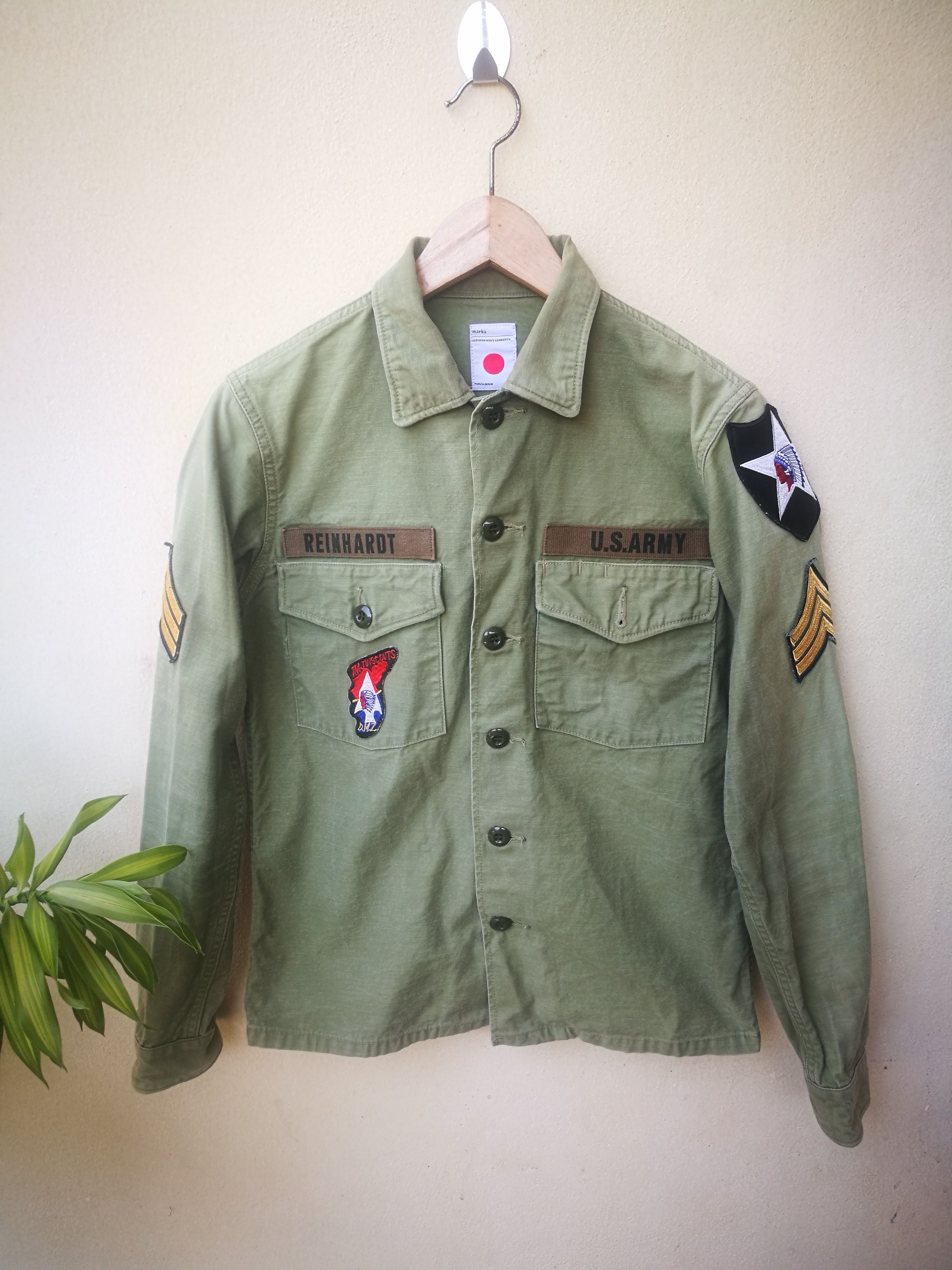 Japanese Brand Japanese Marka Brand Military Uniform Size US S / EU 44-46 / 1 - 1 Thumbnail