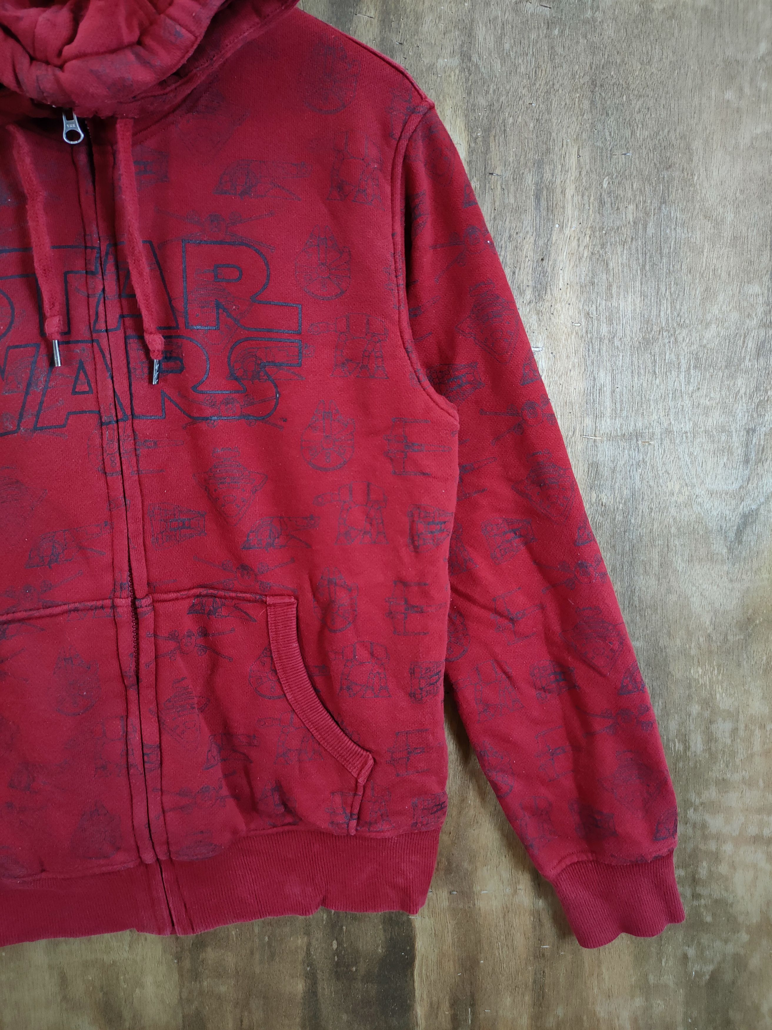 Star Wars DLL Star wars X Uniqlo movie fleece sweater hoodie #879 Size US M / EU 48-50 / 2 - 3 Thumbnail
