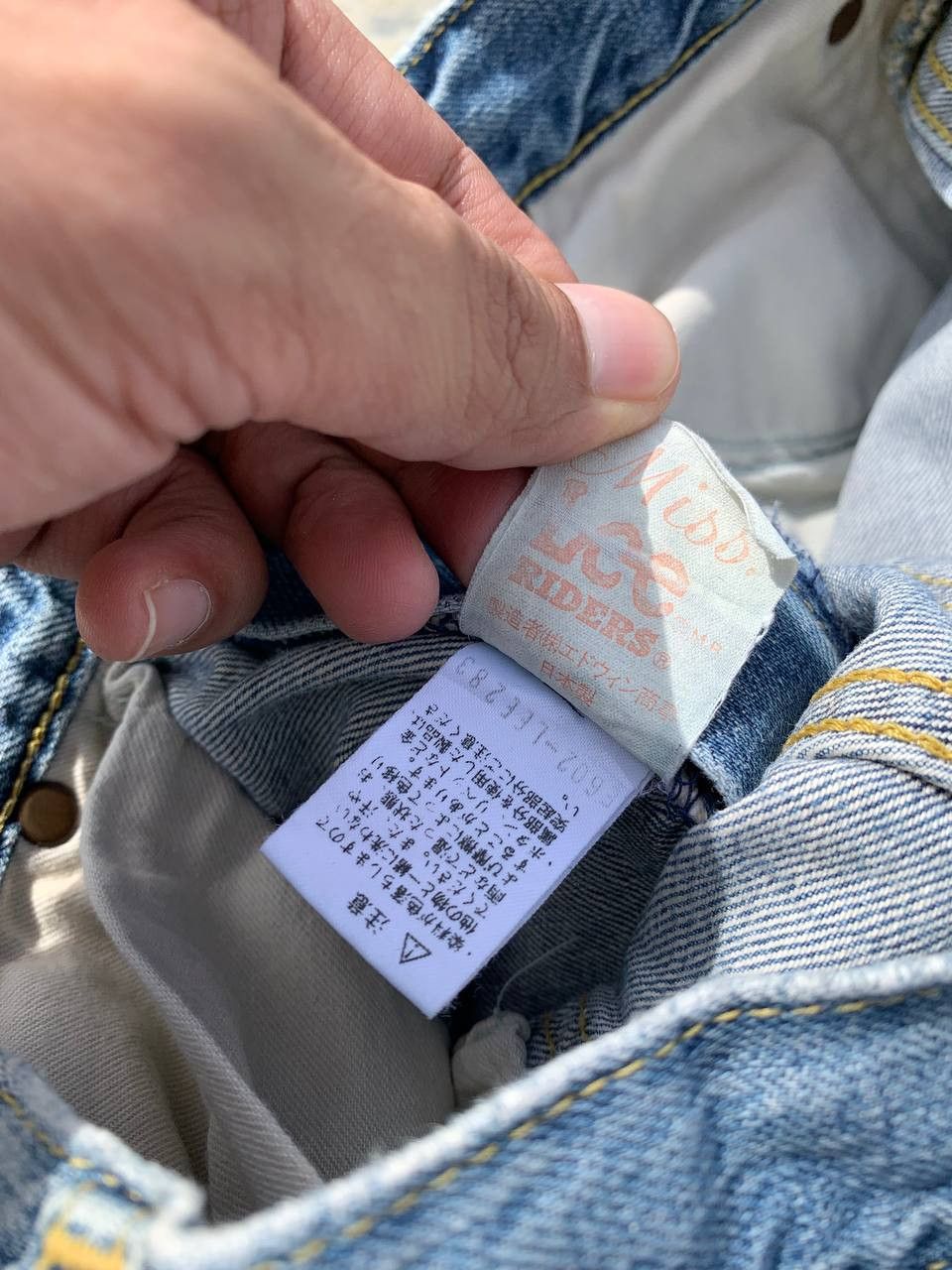 Lee Vintage Lee Classic Washed Denim Size US 27 - 11 Thumbnail
