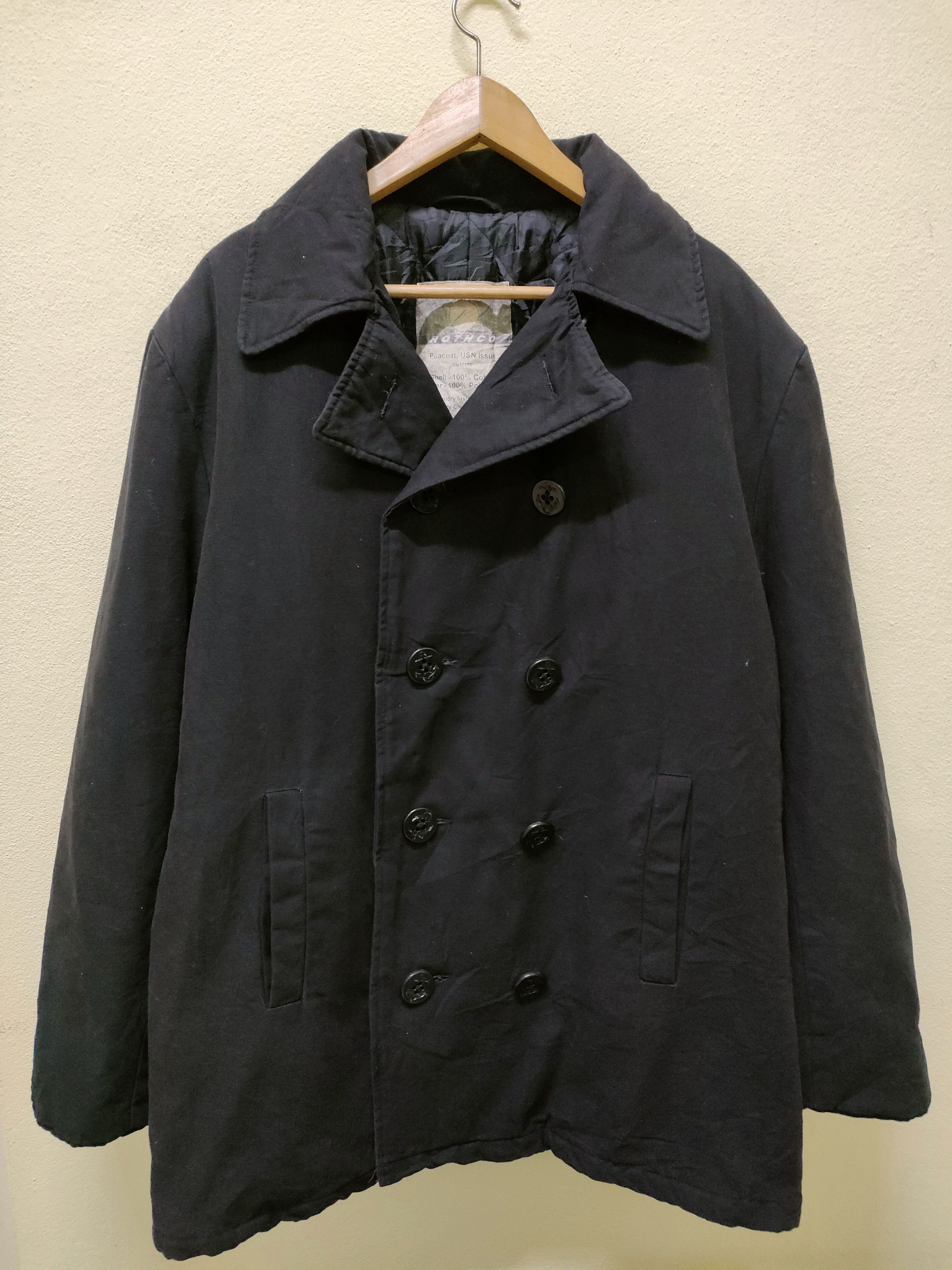 Nigel Cabourn × Rothco 🔥Rotcho Peacoat USN Issue Jacket Size US M / EU 48-50 / 2 - 1 Thumbnail