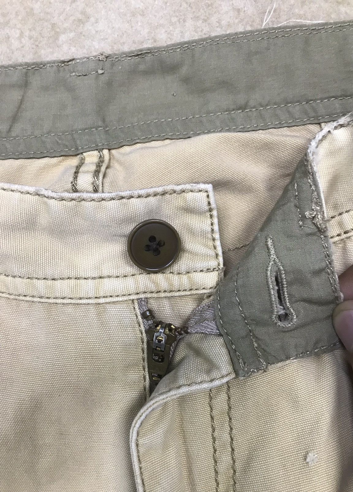 Japanese Brand Resterict 3D Multi Pocket Cargo Pants Size US 31 - 13 Thumbnail