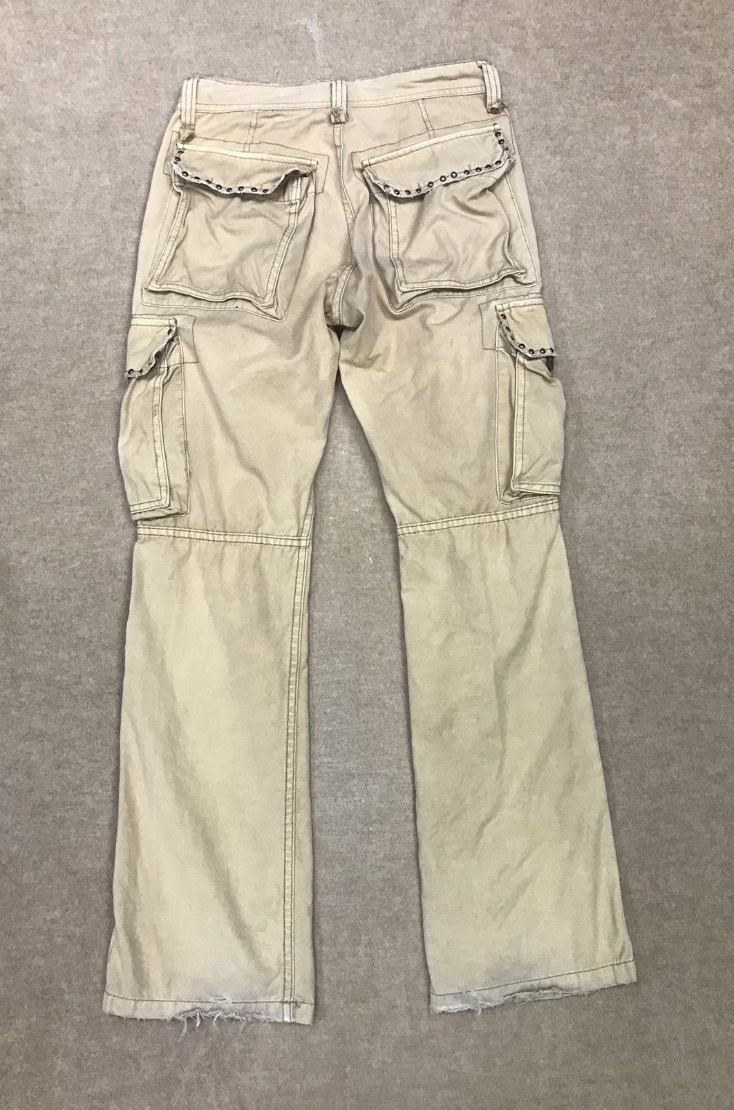 Japanese Brand Resterict 3D Multi Pocket Cargo Pants Size US 31 - 4 Thumbnail