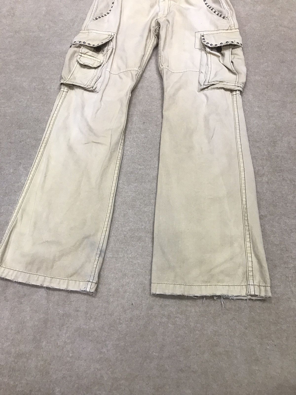 Japanese Brand Resterict 3D Multi Pocket Cargo Pants Size US 31 - 8 Thumbnail