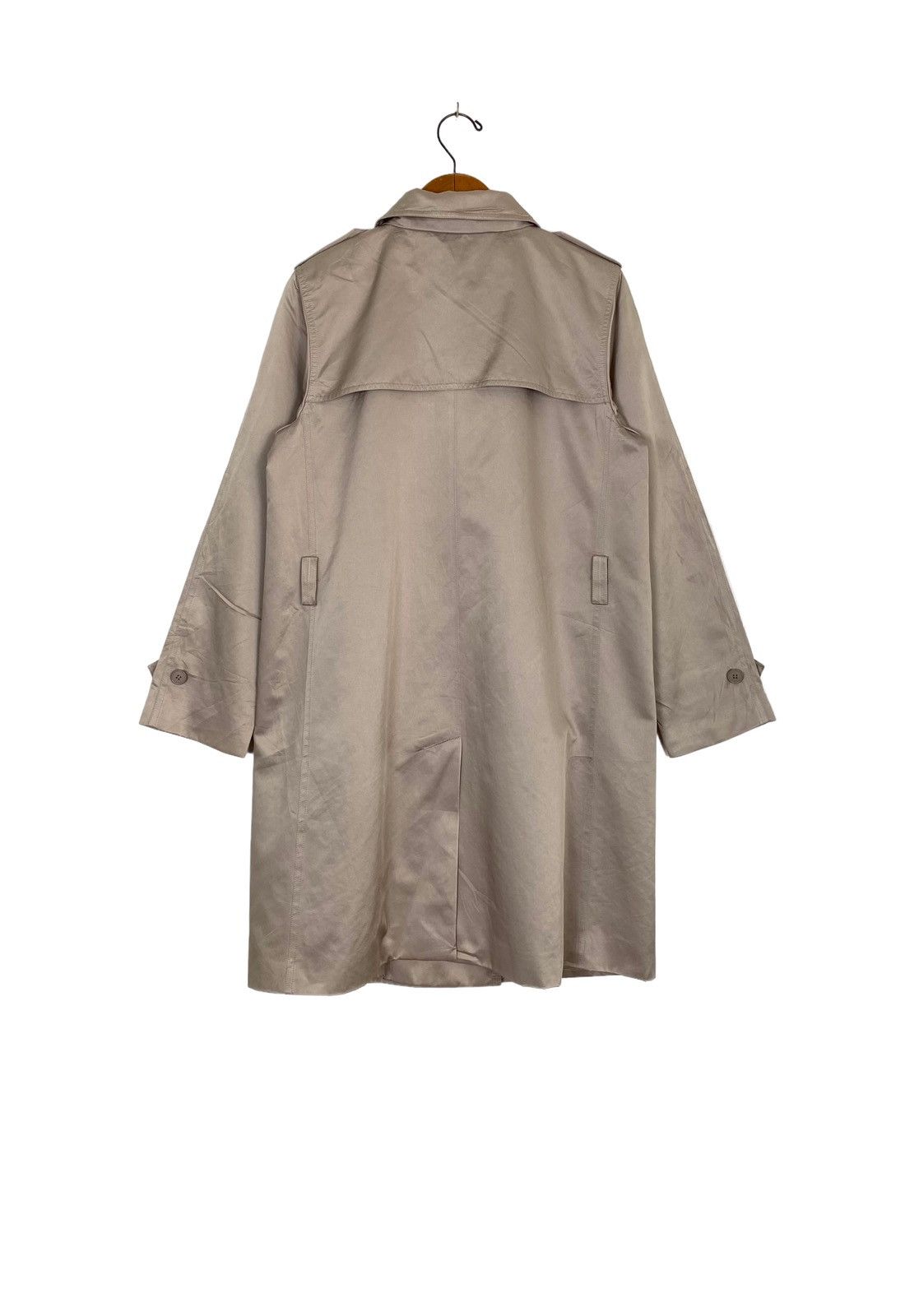 agnes b. Rare‼️ Vintage Agnes B Trench Coat Made In Slovakia Size M / US 6-8 / IT 42-44 - 4 Thumbnail