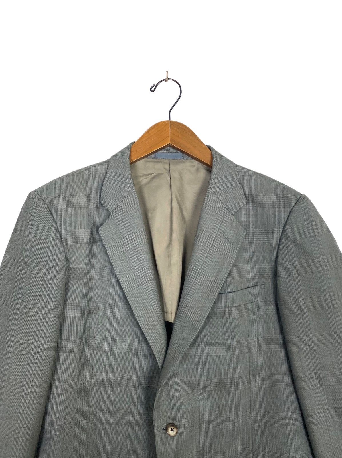 Burberry Prorsum Rare‼️Vintage Burberrys Wool & Mohair Single Breasted Blazer Size 42R - 3 Thumbnail