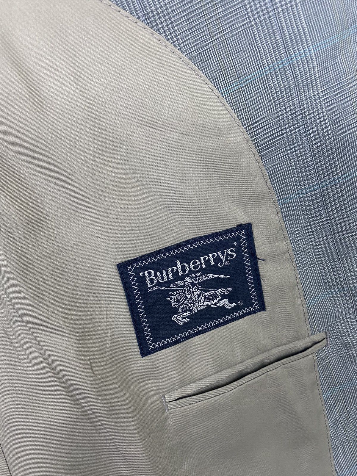 Burberry Prorsum Rare‼️Vintage Burberrys Wool & Mohair Single Breasted Blazer Size 42R - 5 Thumbnail