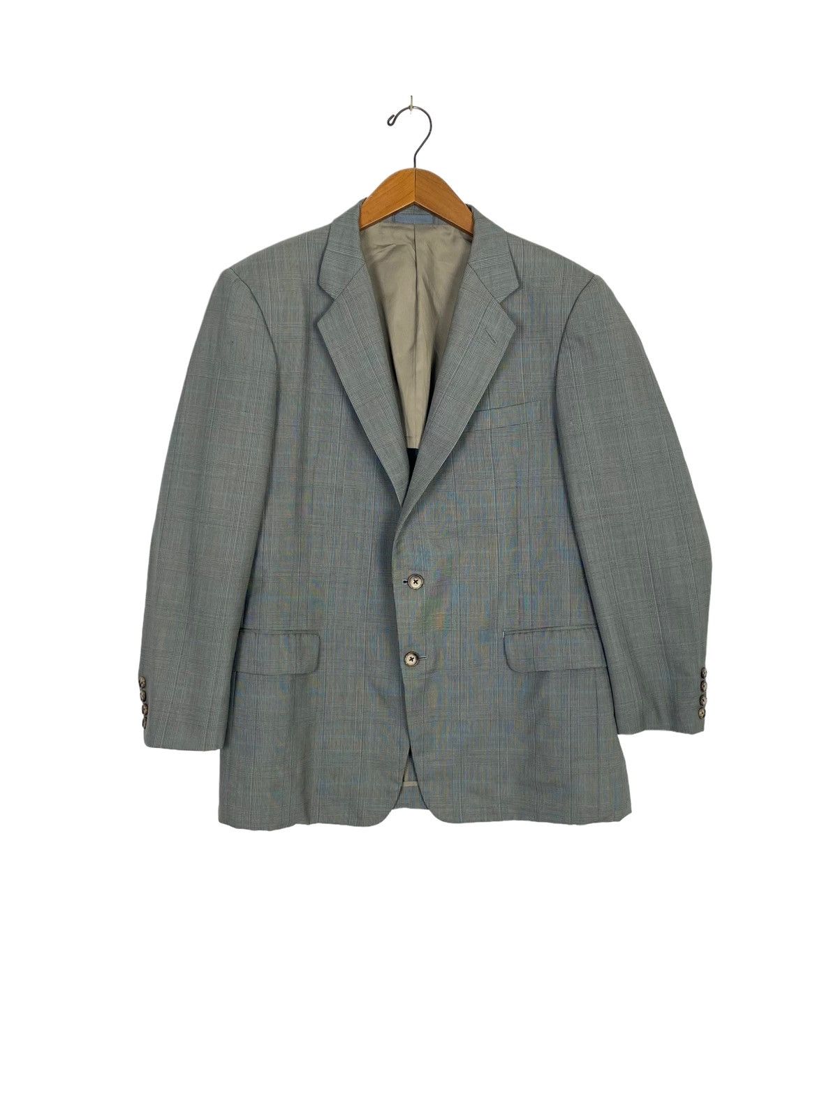 Burberry Prorsum Rare‼️Vintage Burberrys Wool & Mohair Single Breasted Blazer Size 42R - 1 Thumbnail